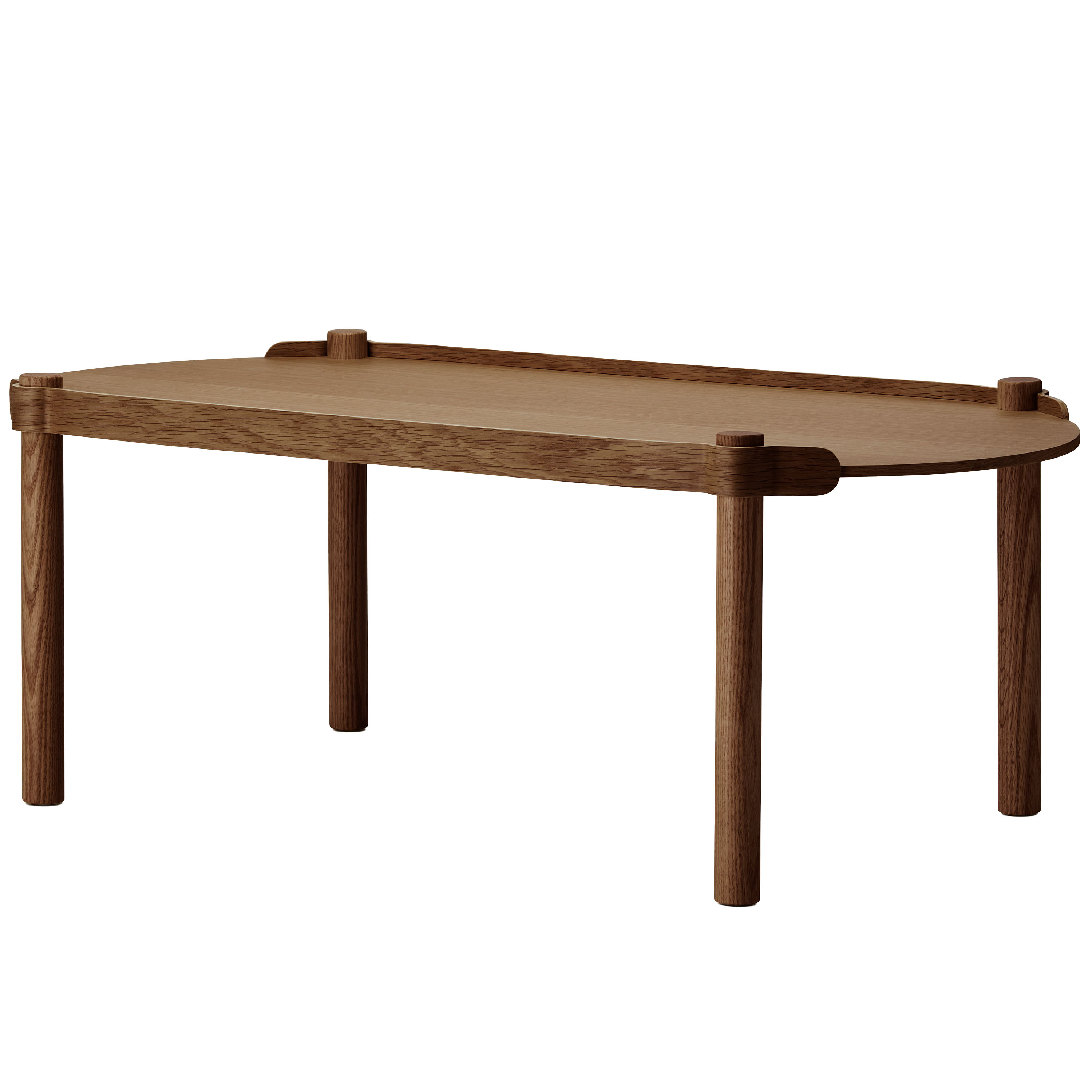 Woody Sofabord Dark Oak 105 cm