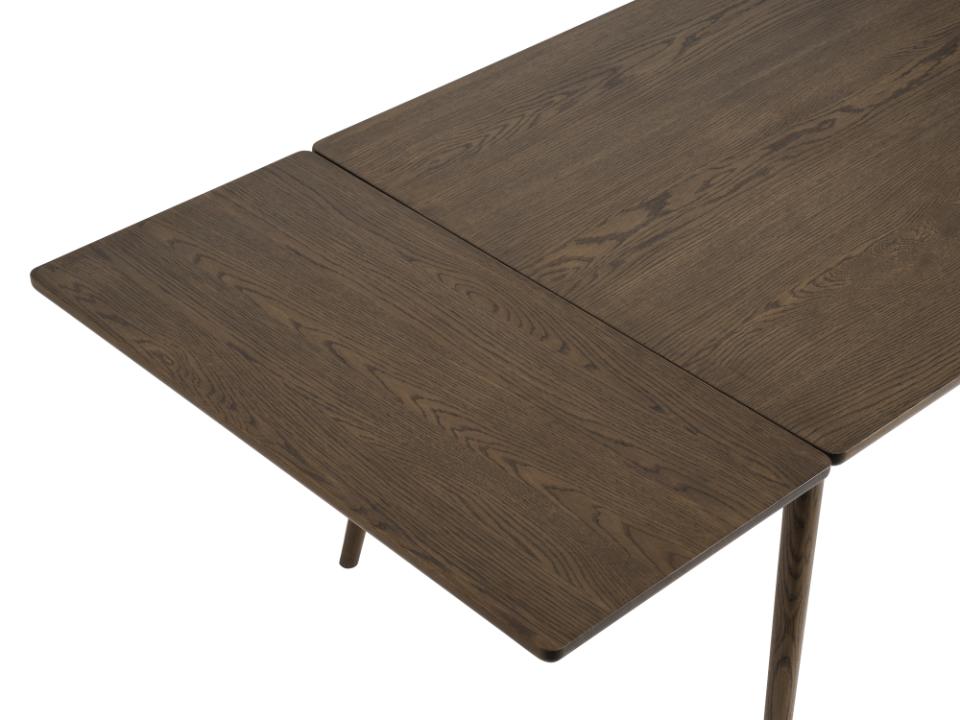 Nordic Home - Sofia Lisälevy Smoked Oak 90x45 Ruskea - Fanér, Plywood - Ruokapöydät