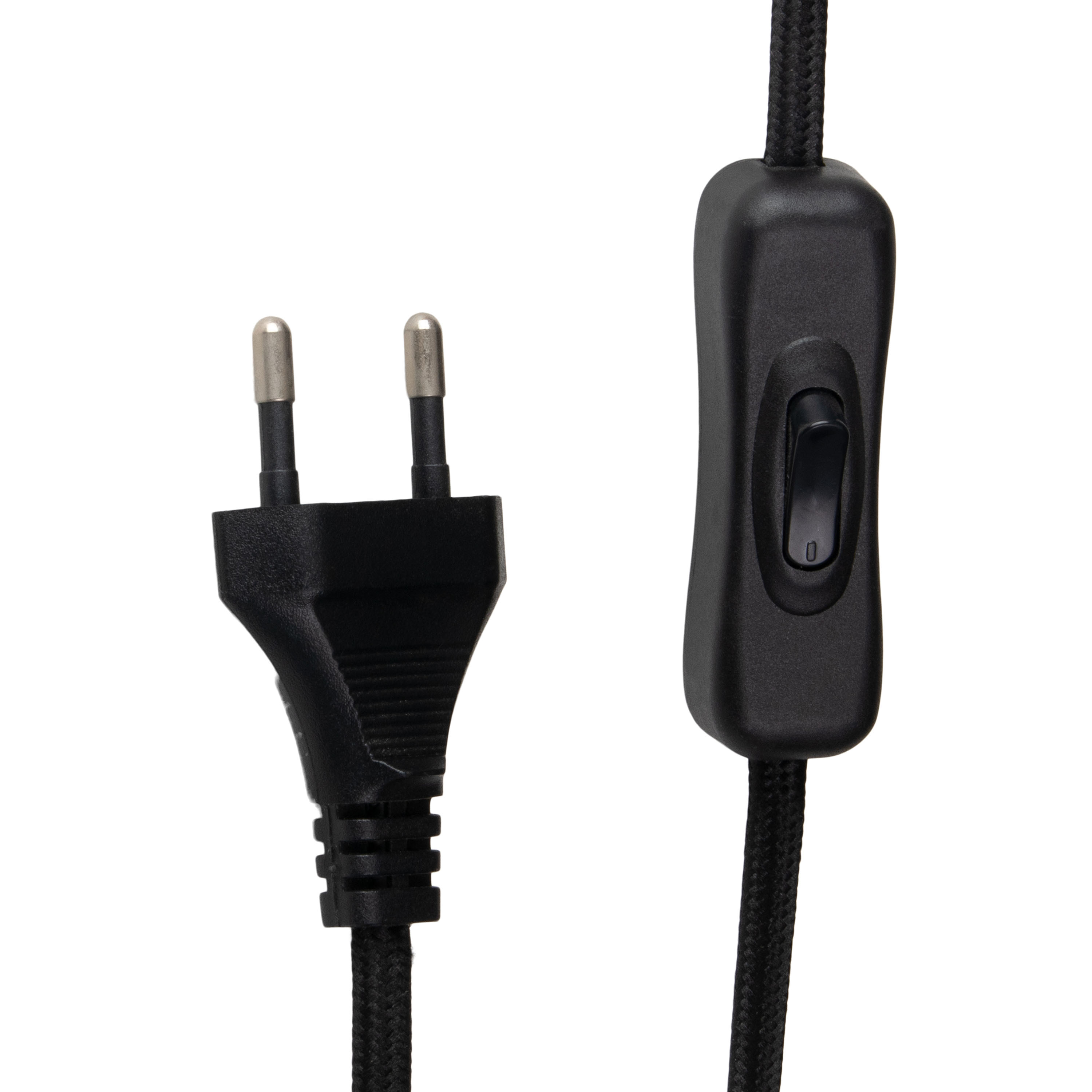 Globen Lighting Lou Tischlampe Weißer Bouclé/Schwarz