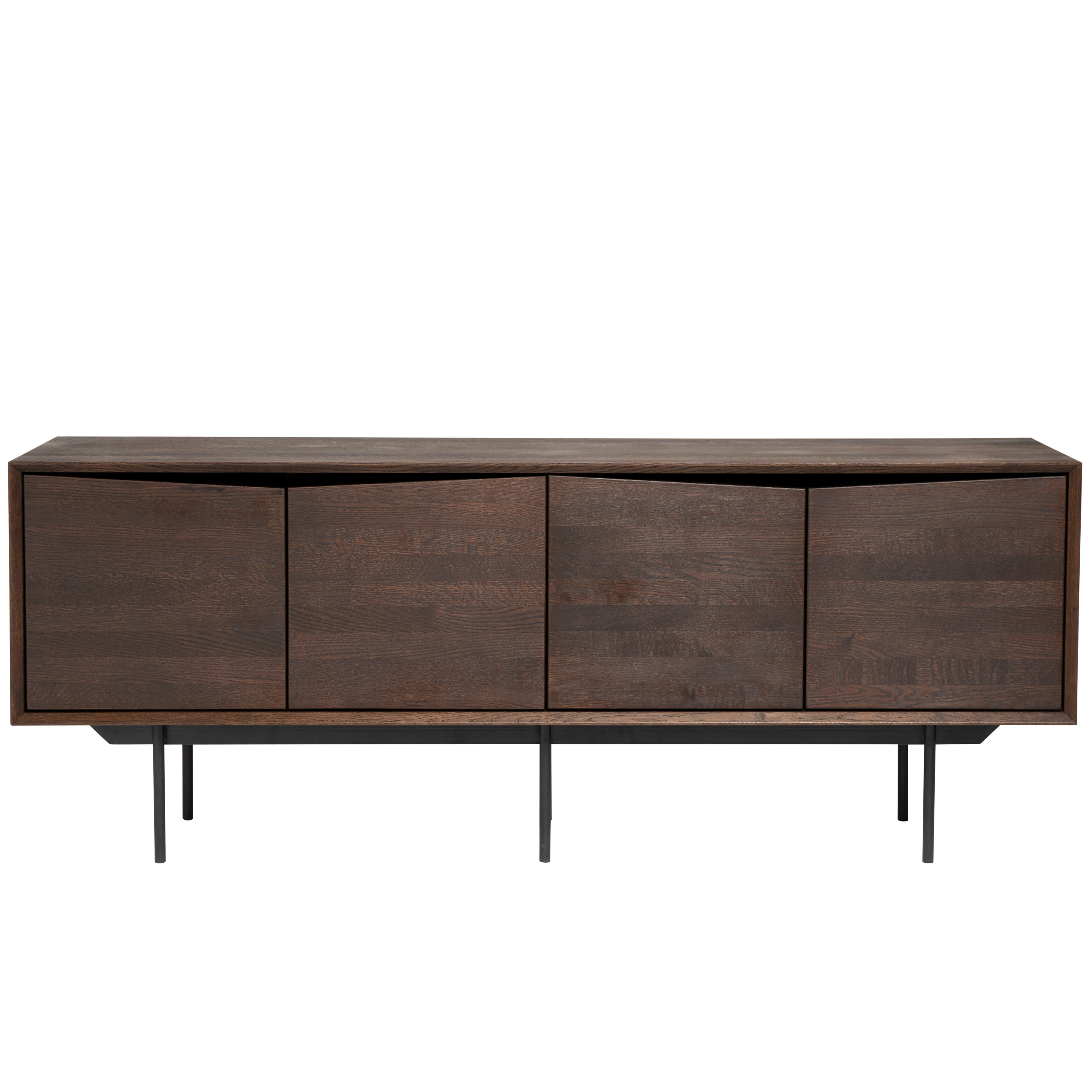Wing 4 dörrar Sideboard Smoked Oak 185x72