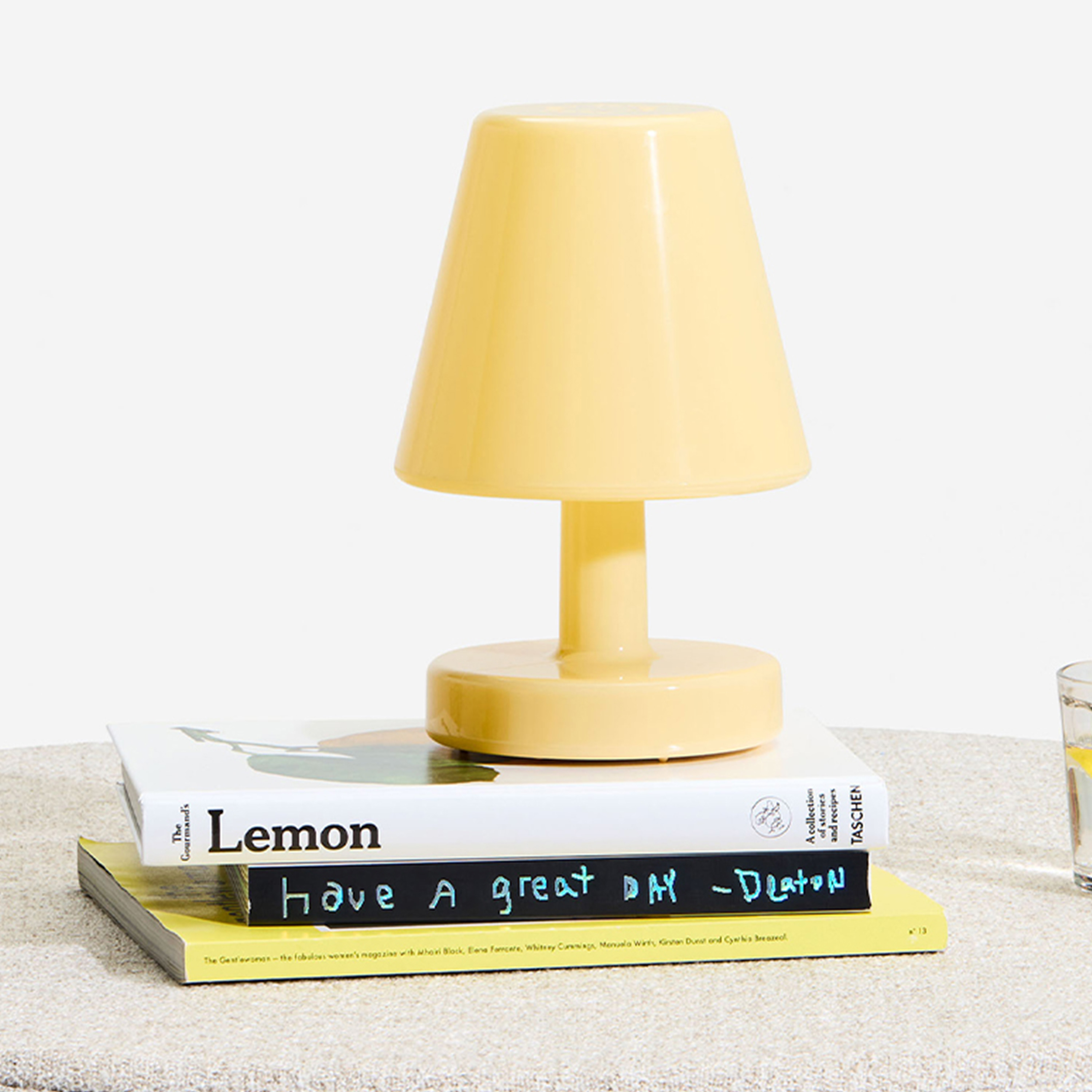 Fatboy Edison The Ambiance Bordlampe Blek Gul