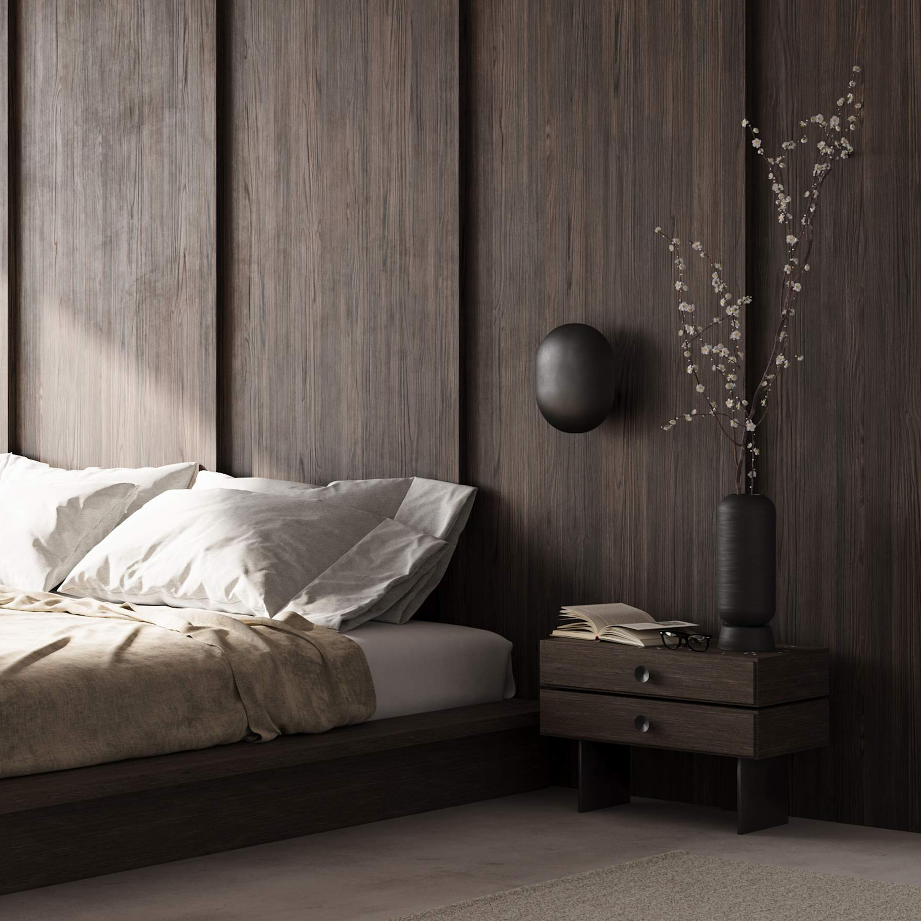 101 Copenhagen Clam Vegglampe Bronse