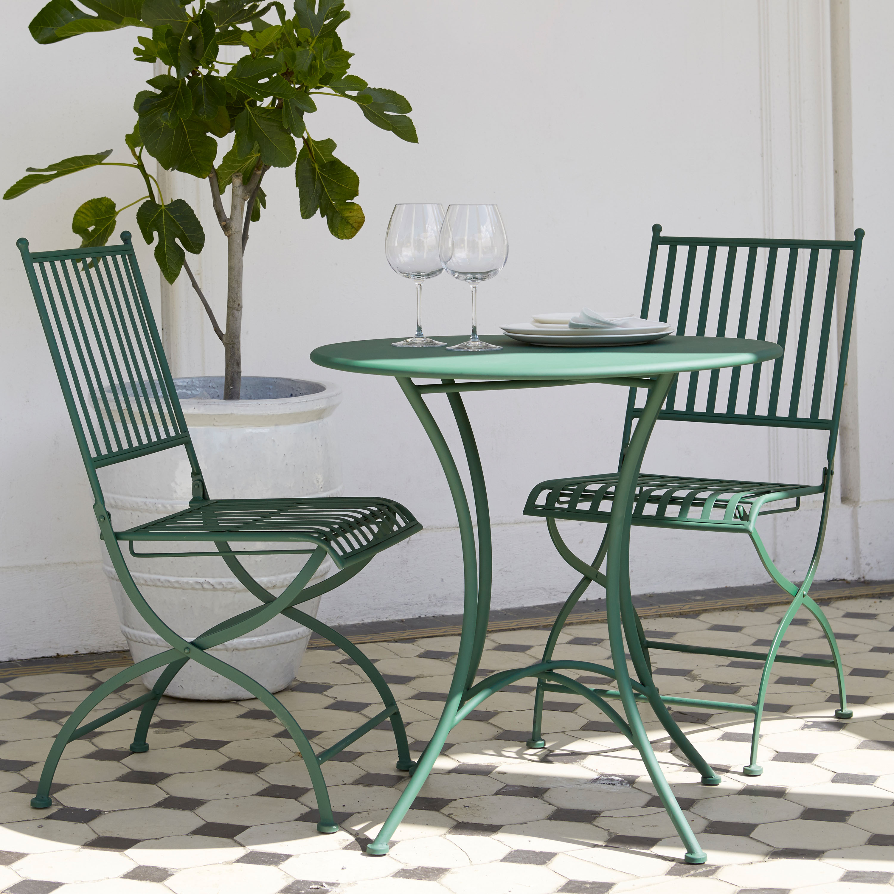 Wikholm Form Amalfi Bord Grön Ø72