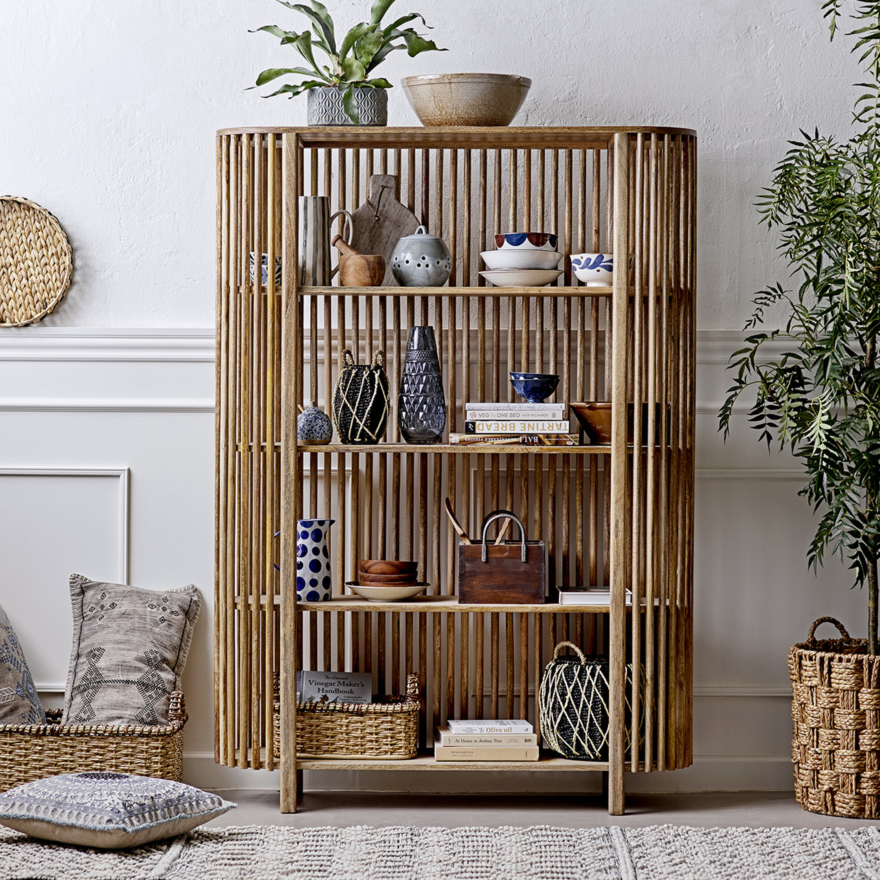 Bloomingville Sali Bookcase Brown