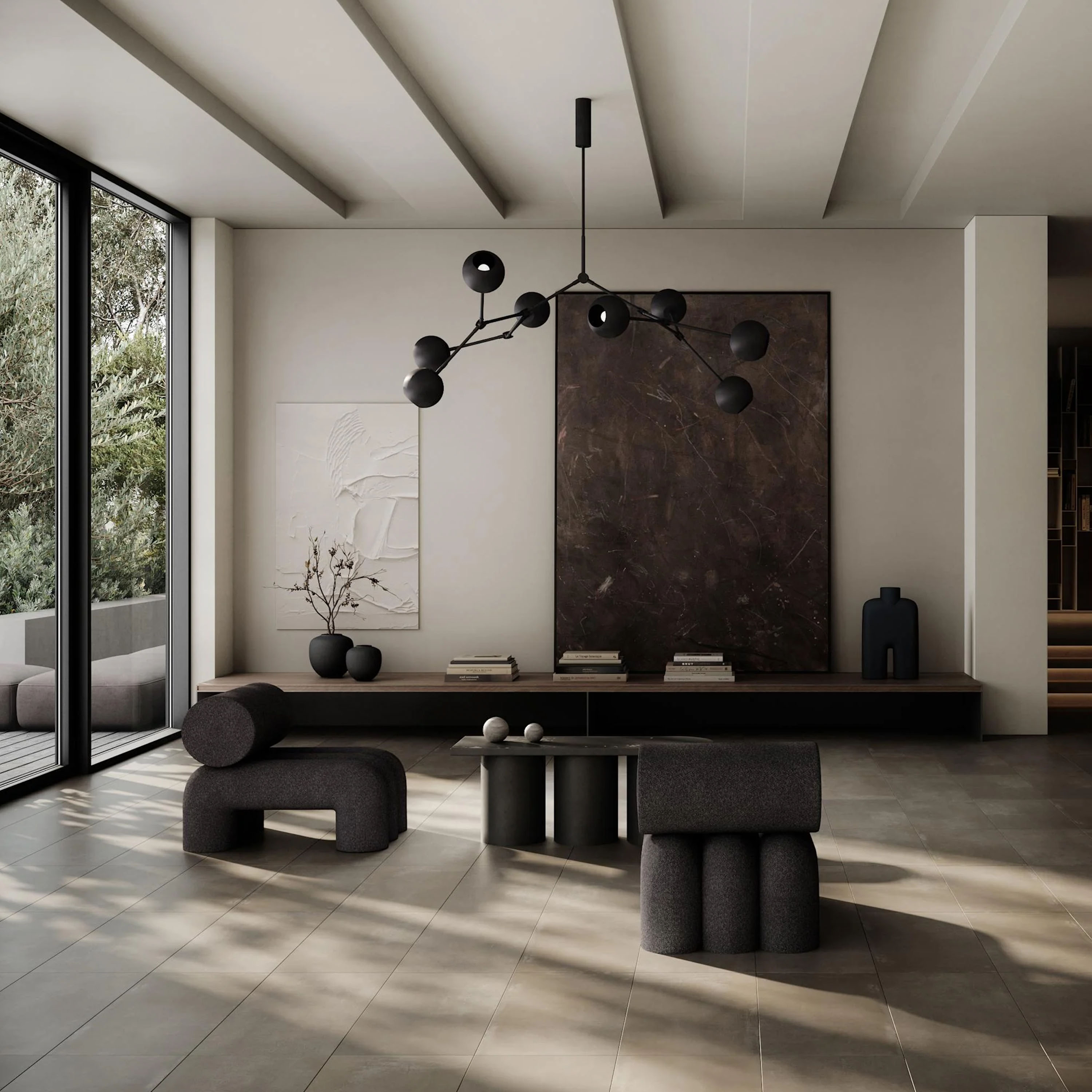 101 Copenhagen Sunao Vase Svart Mini