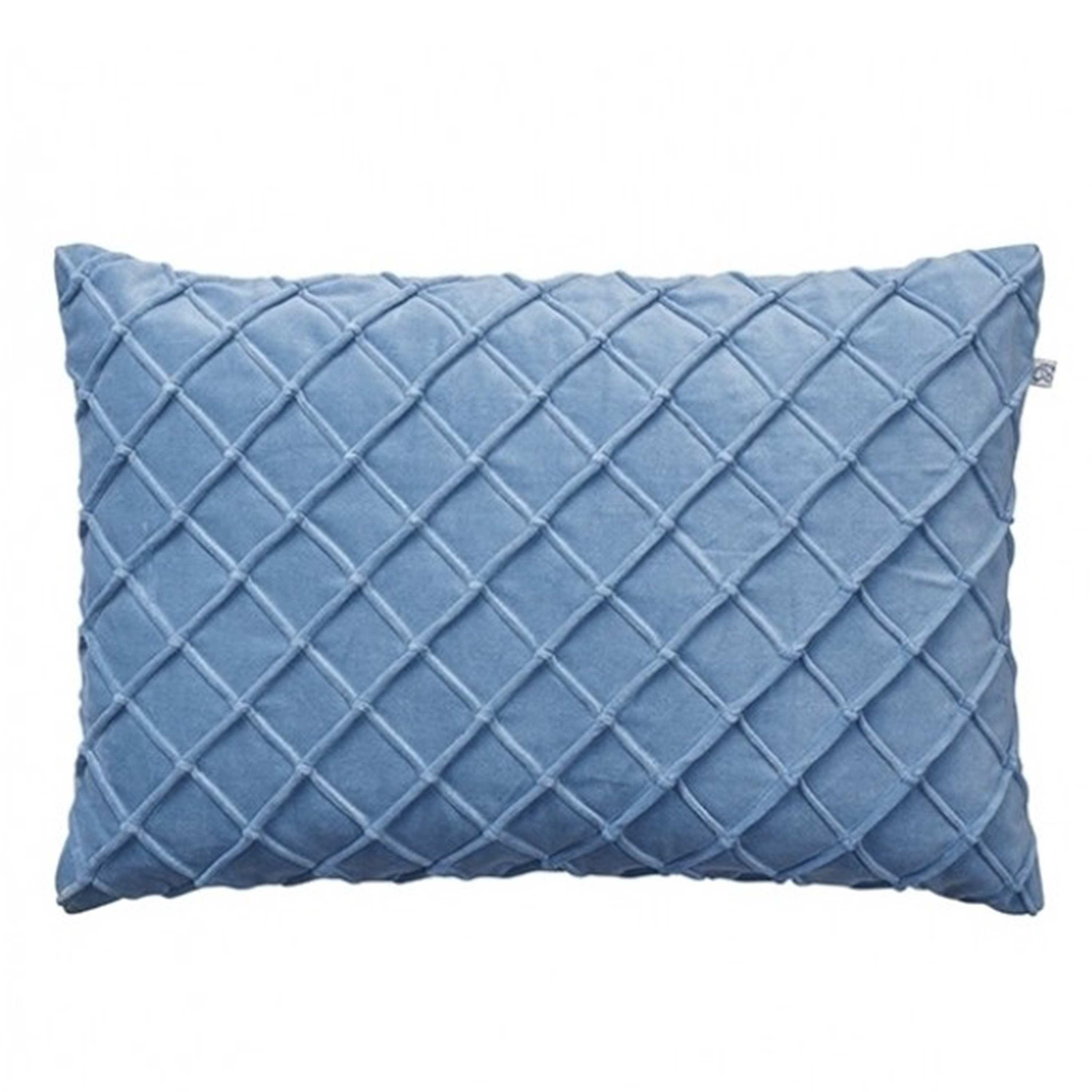 Deva Kuddfodral Sammet Heaven Blue 40x60