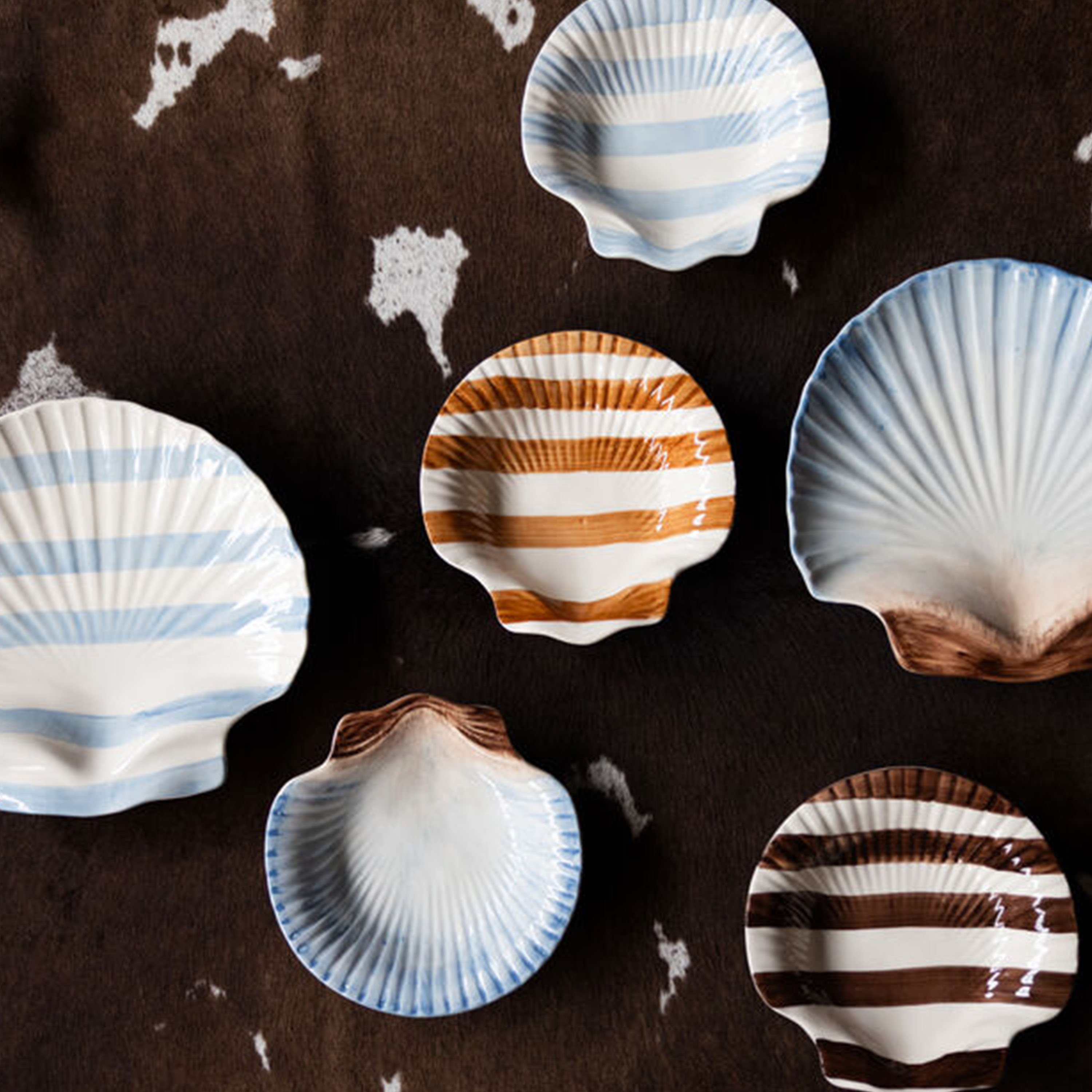 Byon Armona Tallrik Dark Brown/White Ø27