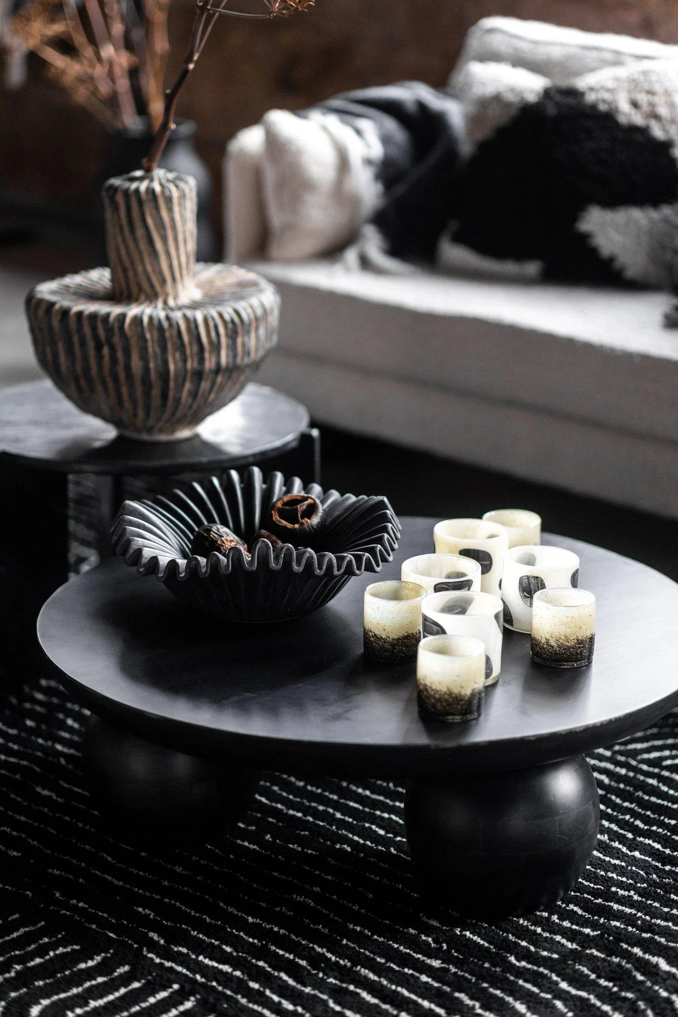 Jakobsdals Nyx Ljuslykta Svart/Offwhite