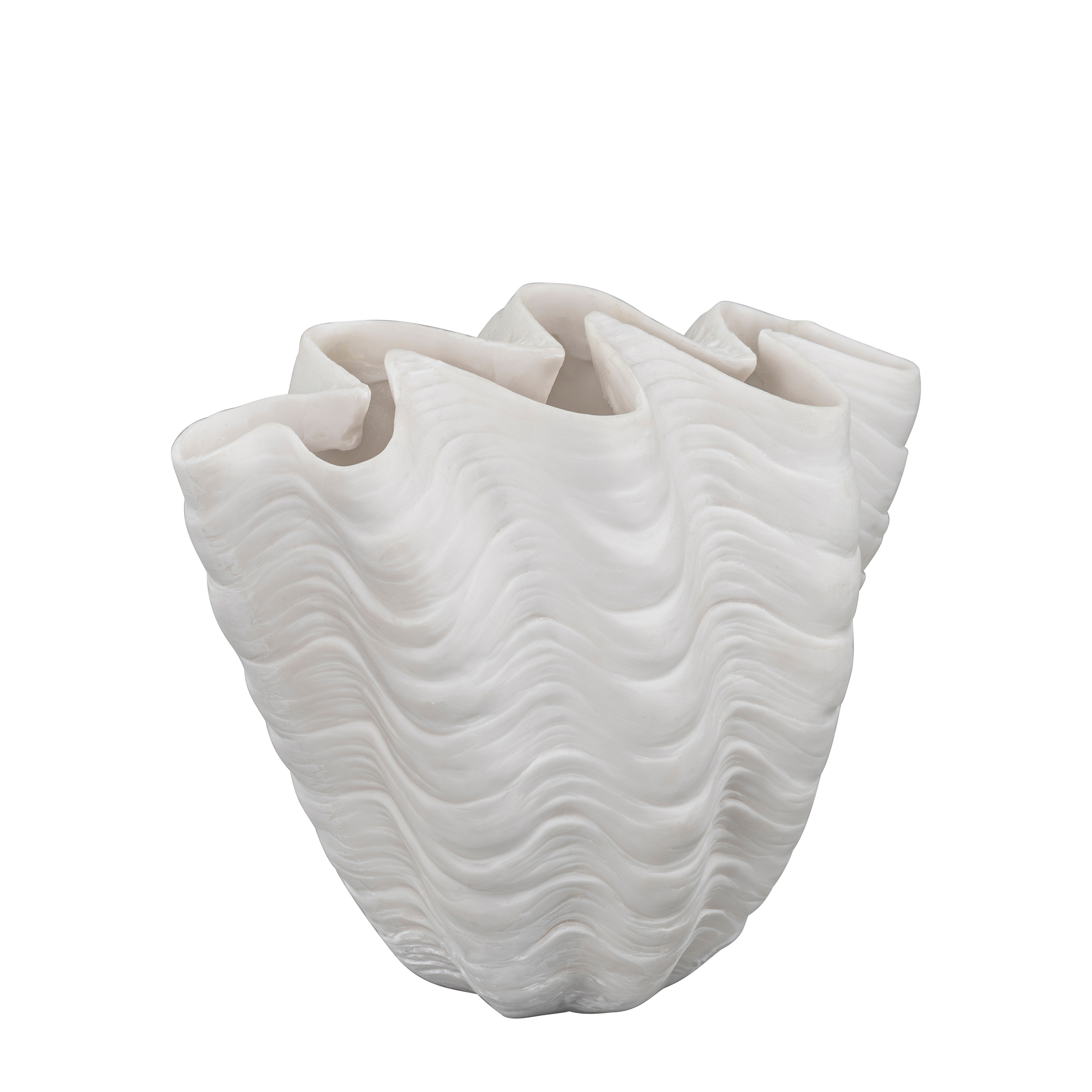 Shell Vas Offwhite Small