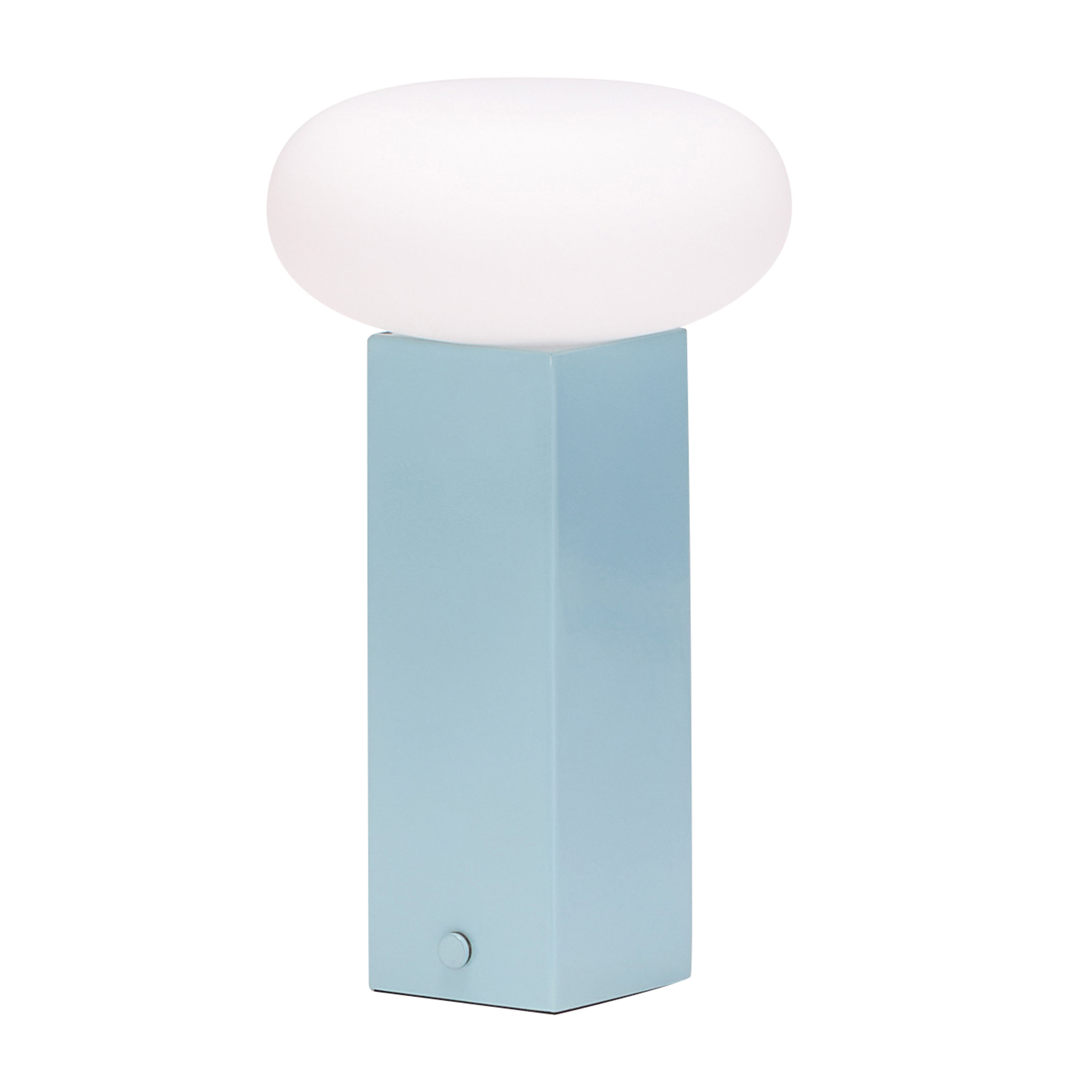 Low Bærbar Lampe Blue 20cm