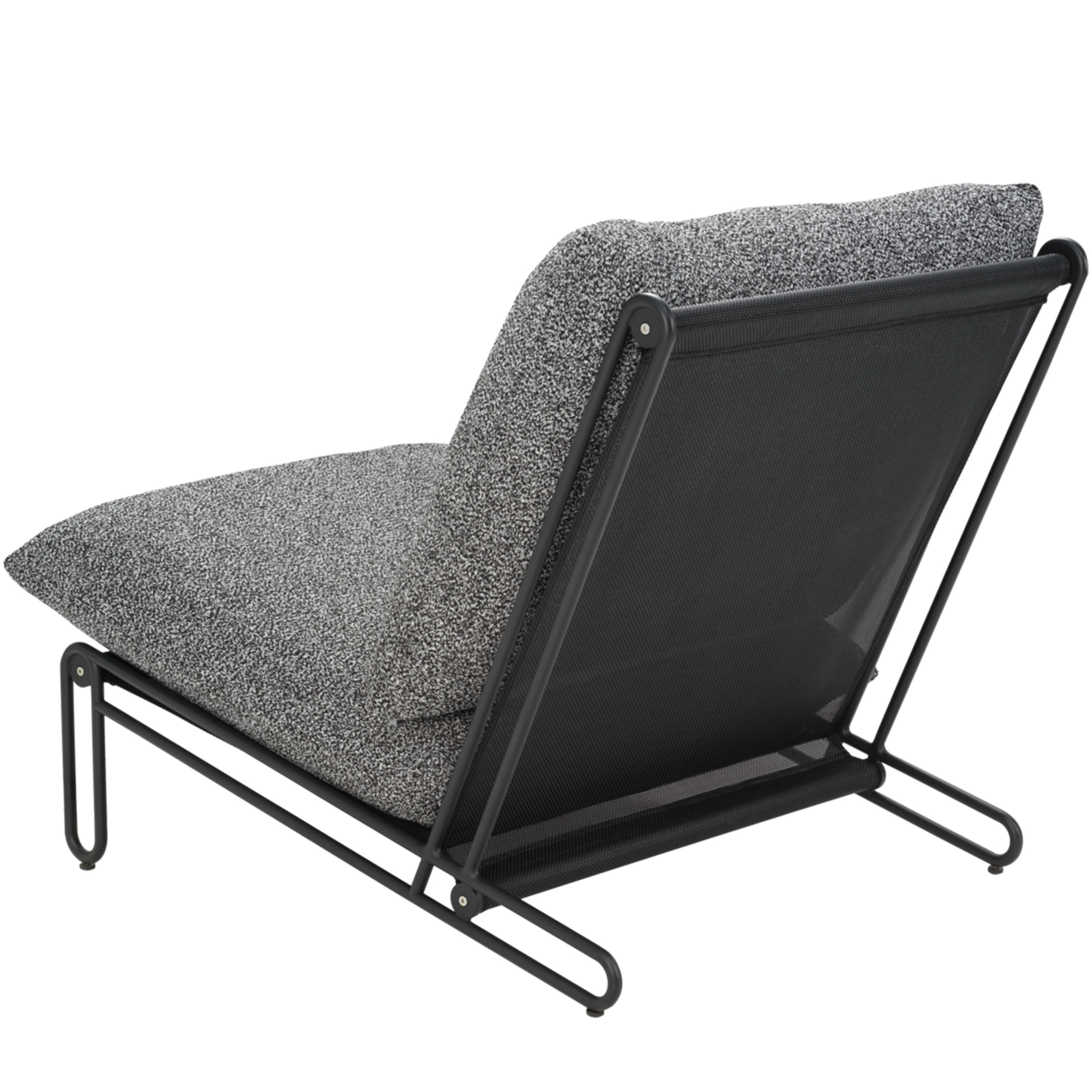 Brafab Blixt Loungestol Black/Teddy Ant