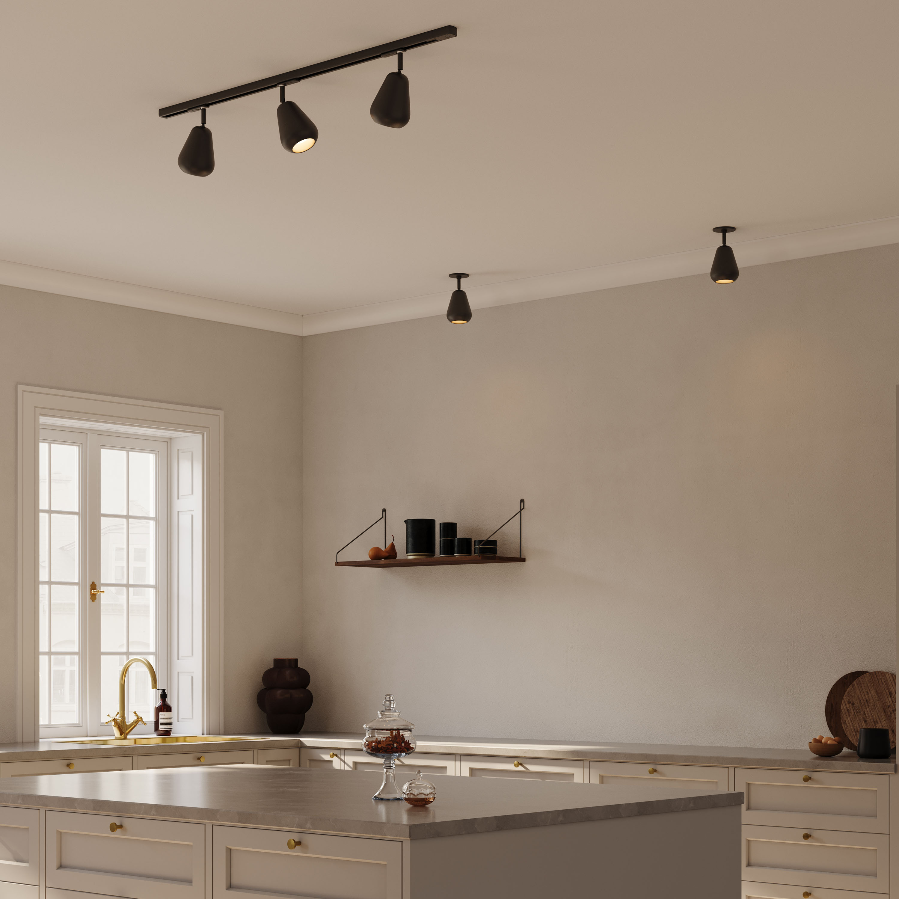 Nuura Anoli Spot Track 3 Spotlight Black