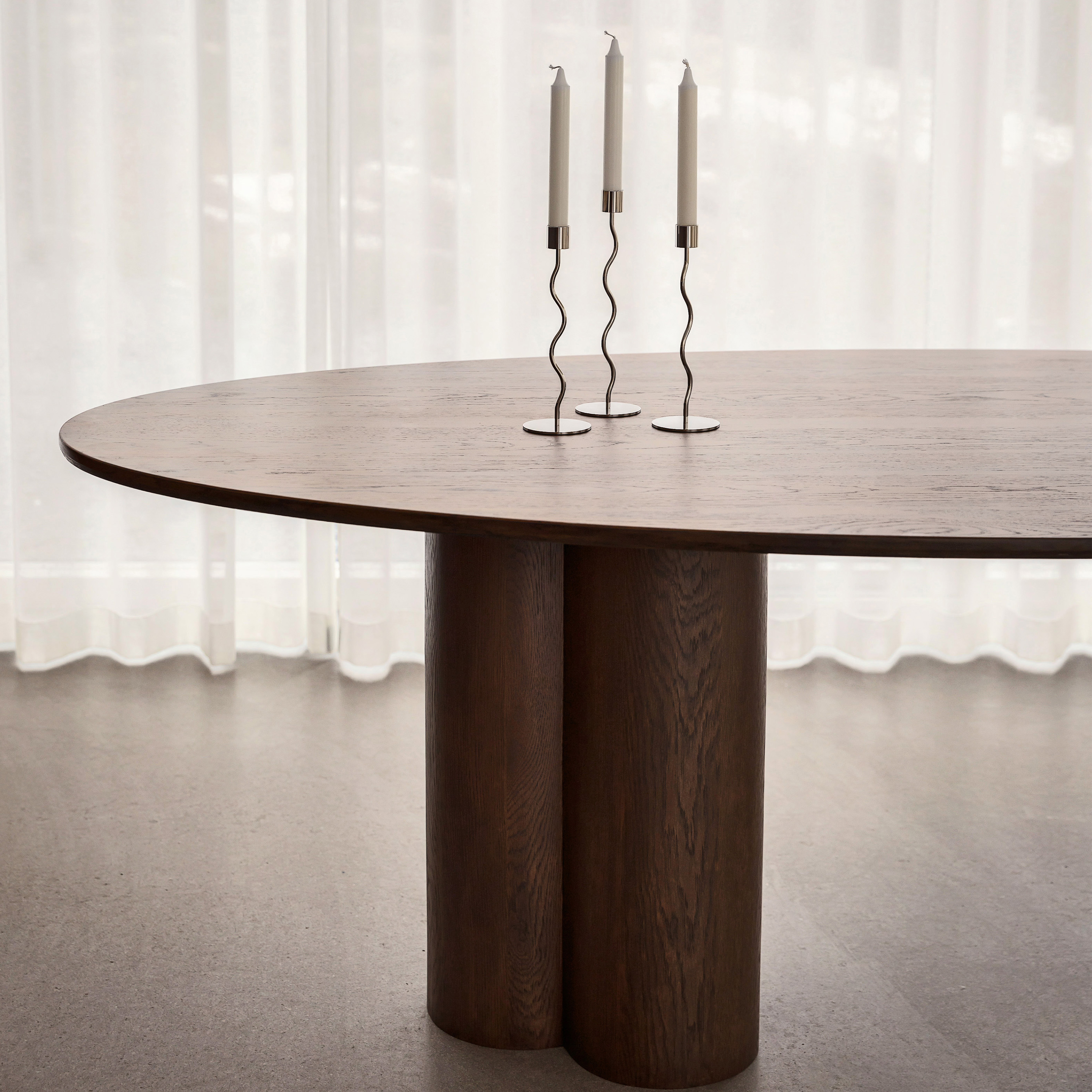 Sleepo Collection Laura Matbord Brunbetsad Ek 220cm