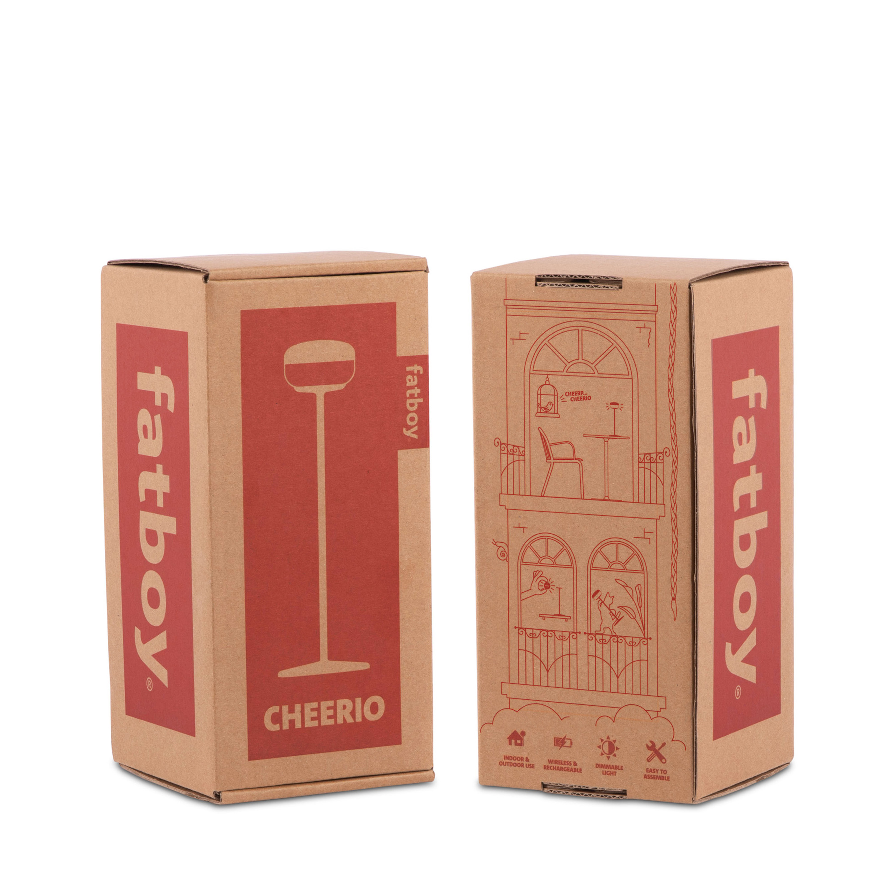 Fatboy Cheerio Bordlampe Bærbar Desert