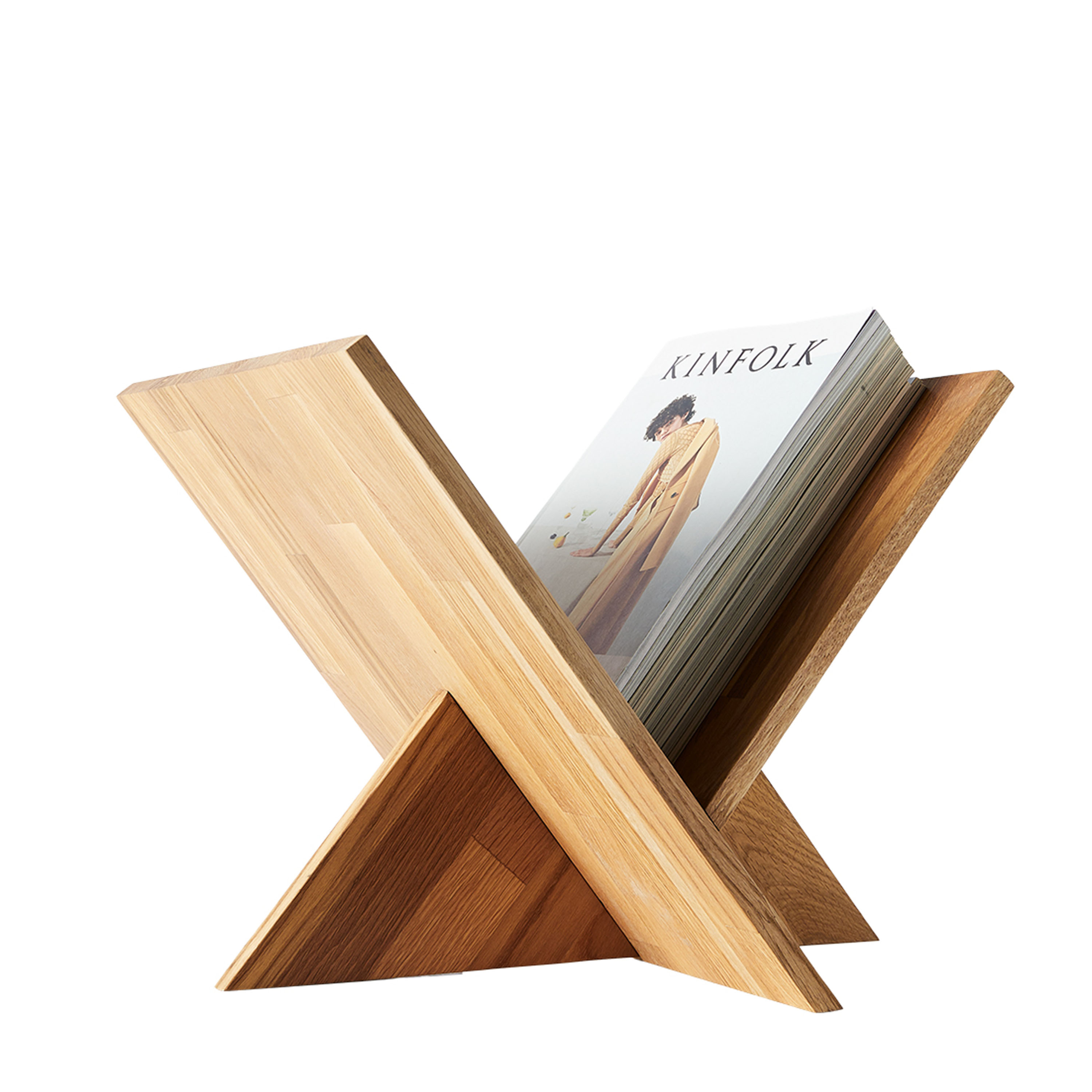 Muubs Ottawa Zeitungsständer Nature Oak 41x34