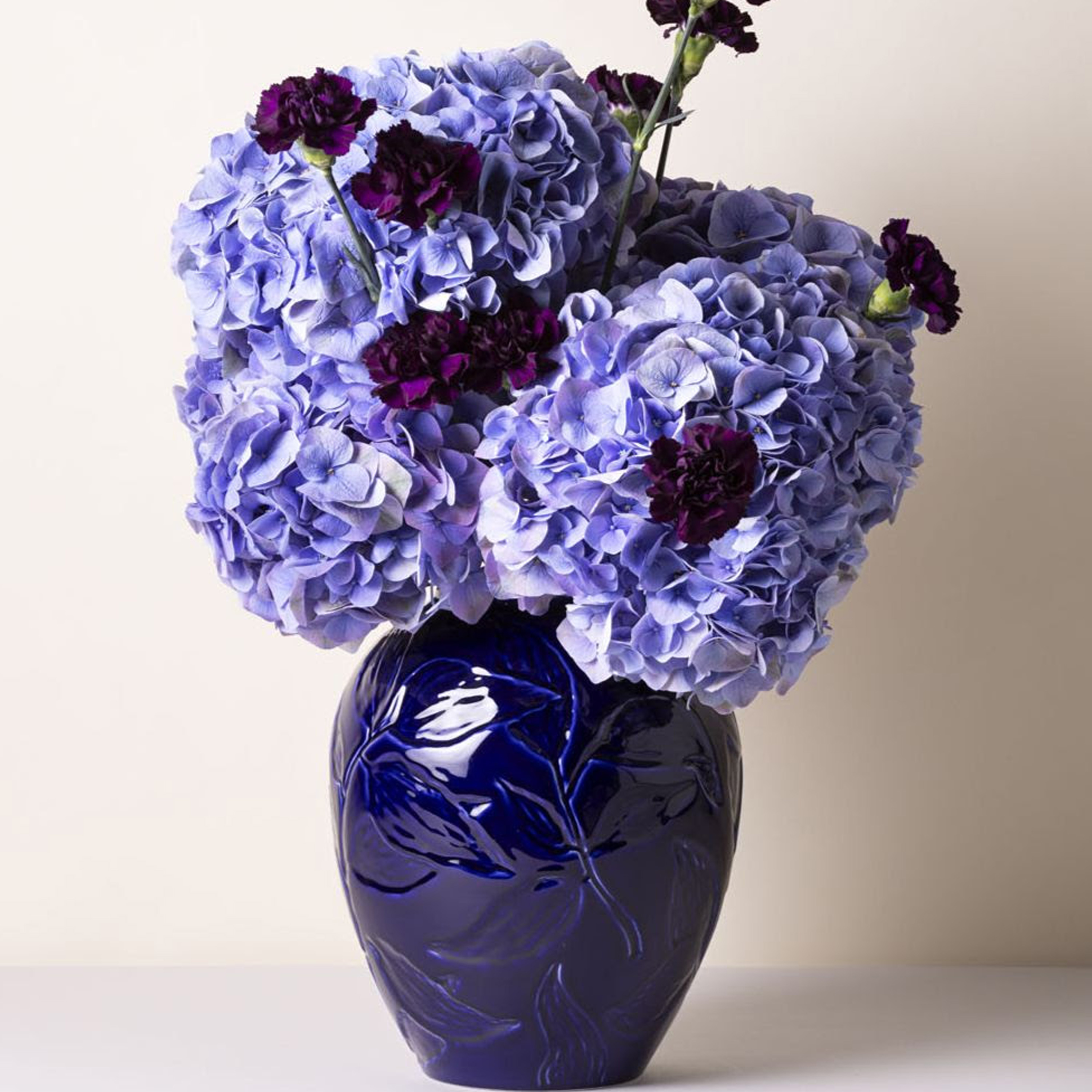 Bergs Potter Florita Vas Glasert Agat Blå 30cm