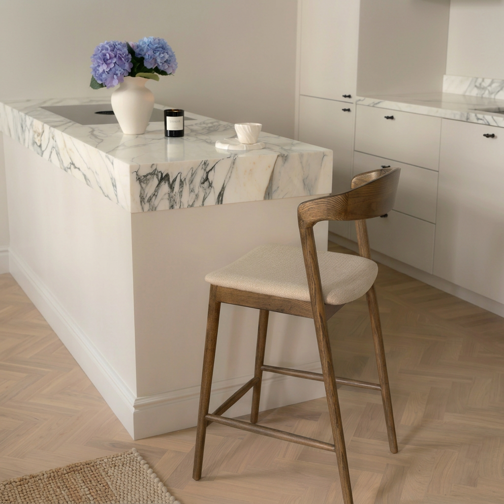 Sleepo Collection Casper Barstol Brunbets/Natur