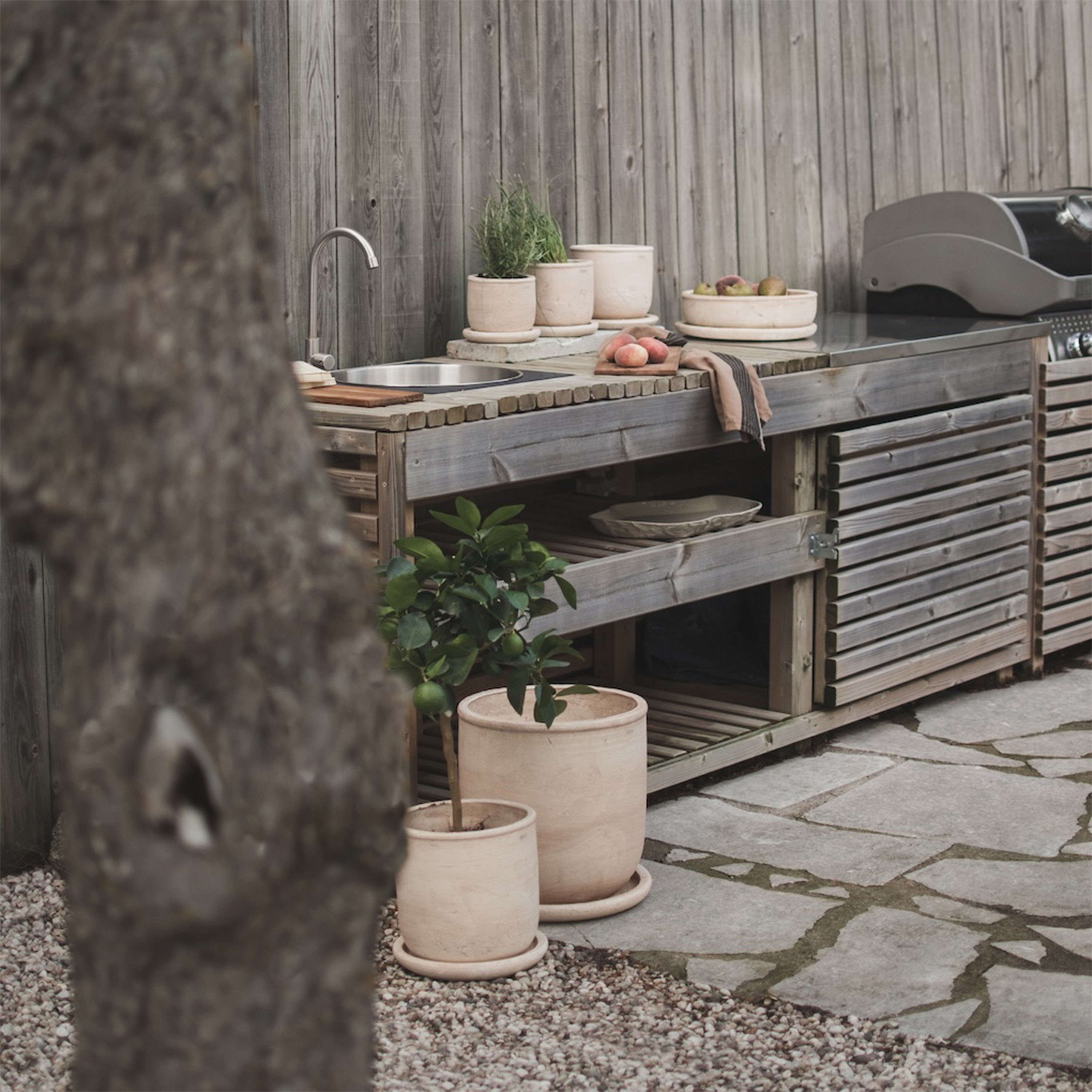 House Doctor Terra Kruka Sand Ø33