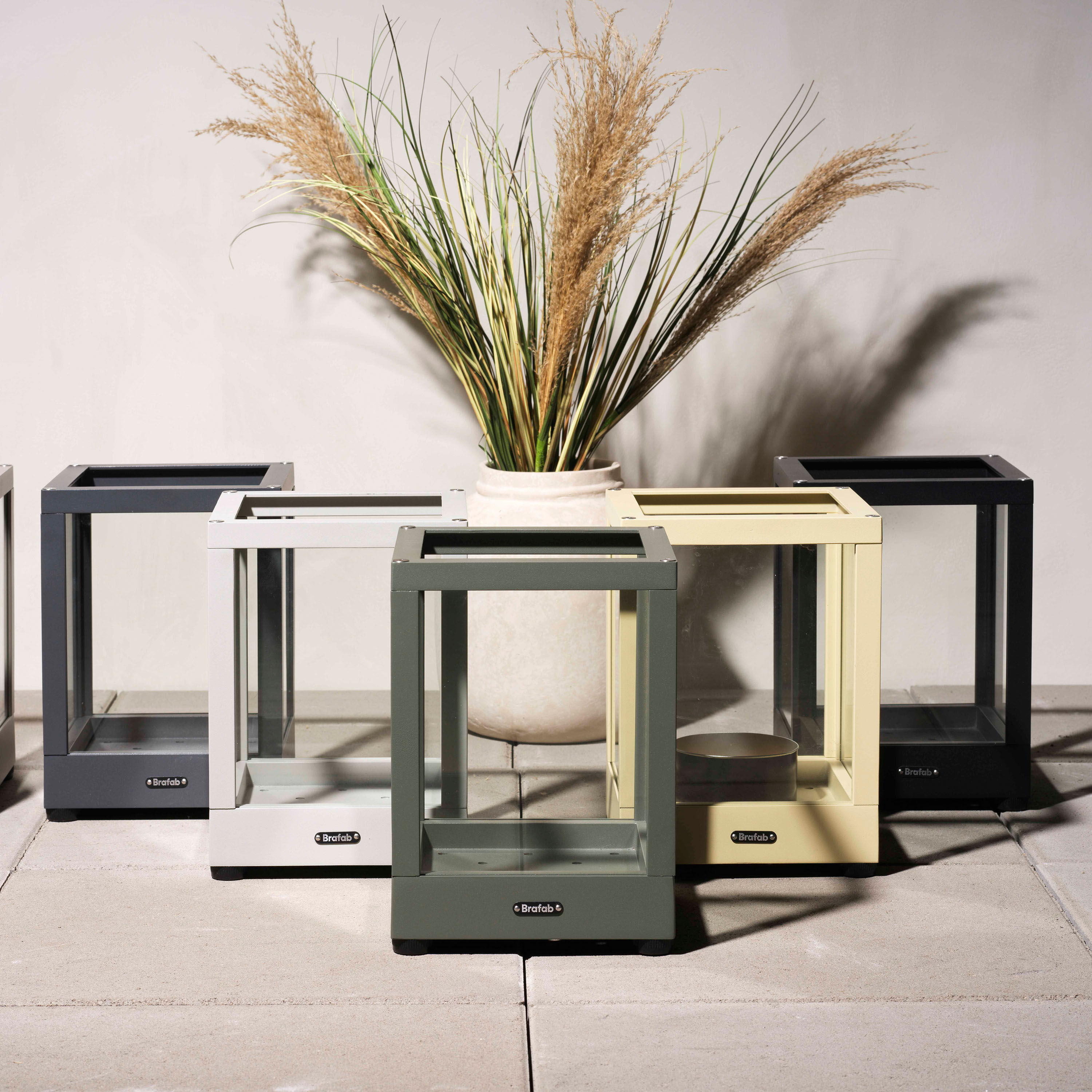 Brafab Belfort Ljuslykta Nordic Green 28cm