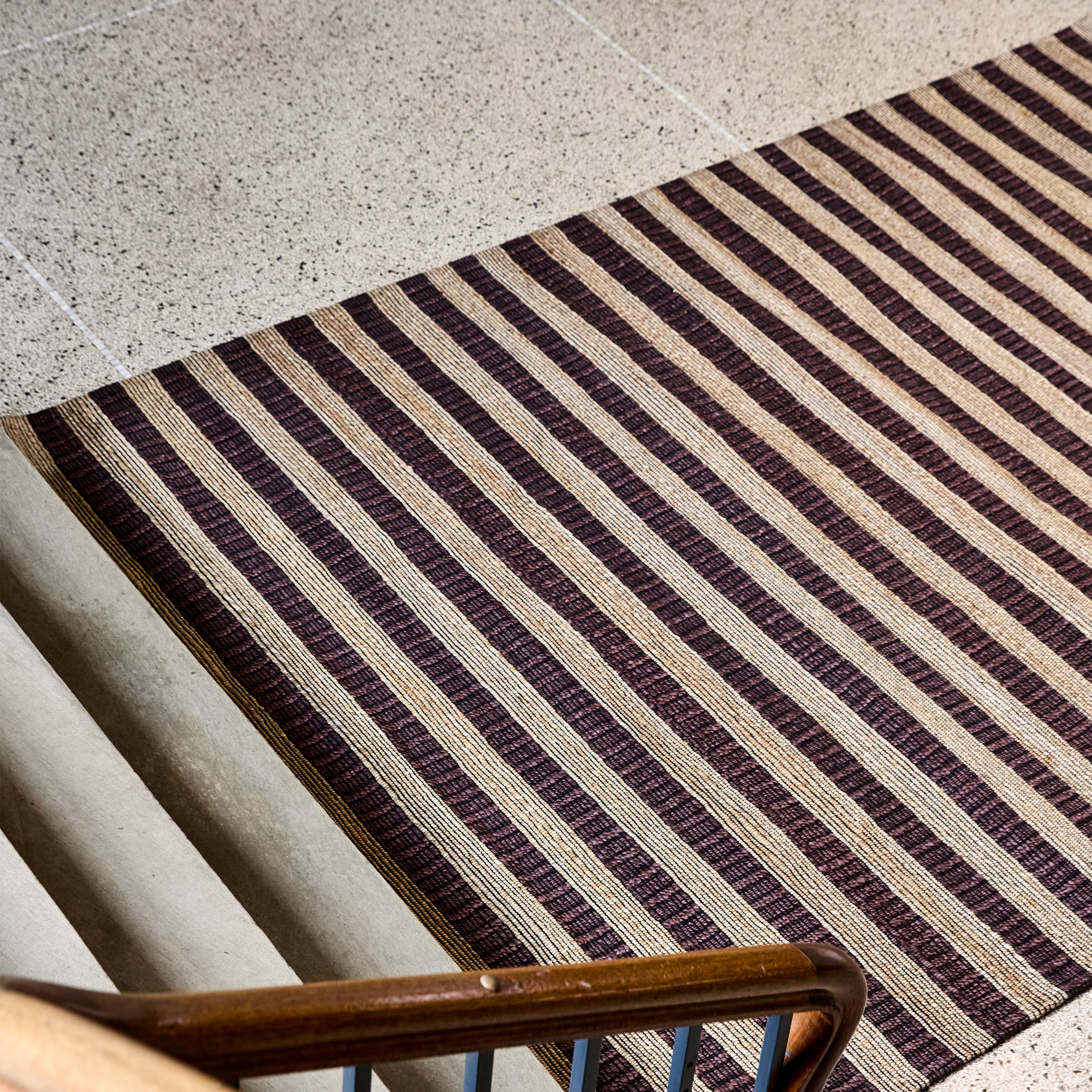 House Doctor Block Jutematta Brown/Natural 300x200