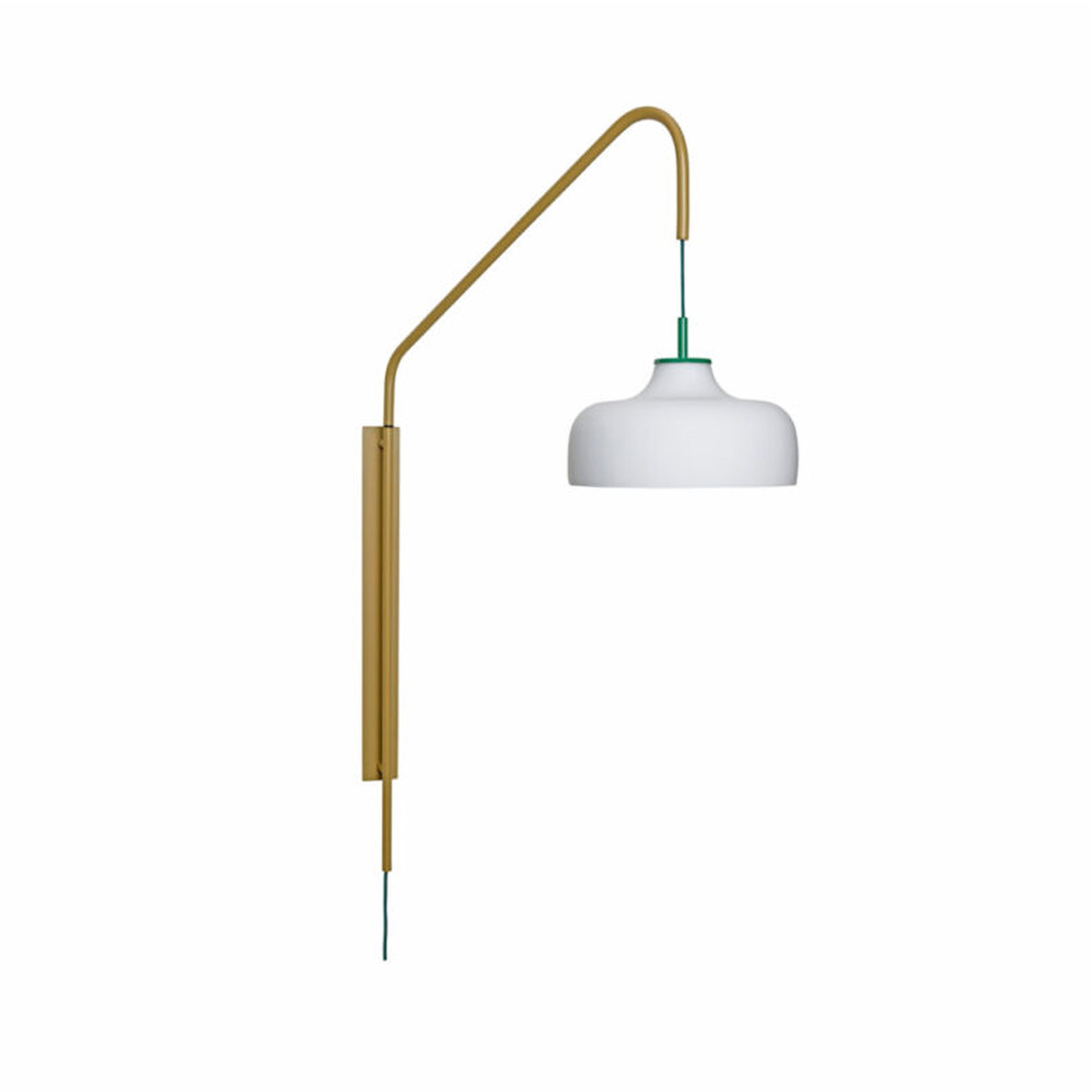 Current Wandleuchte Khaki/Weiß