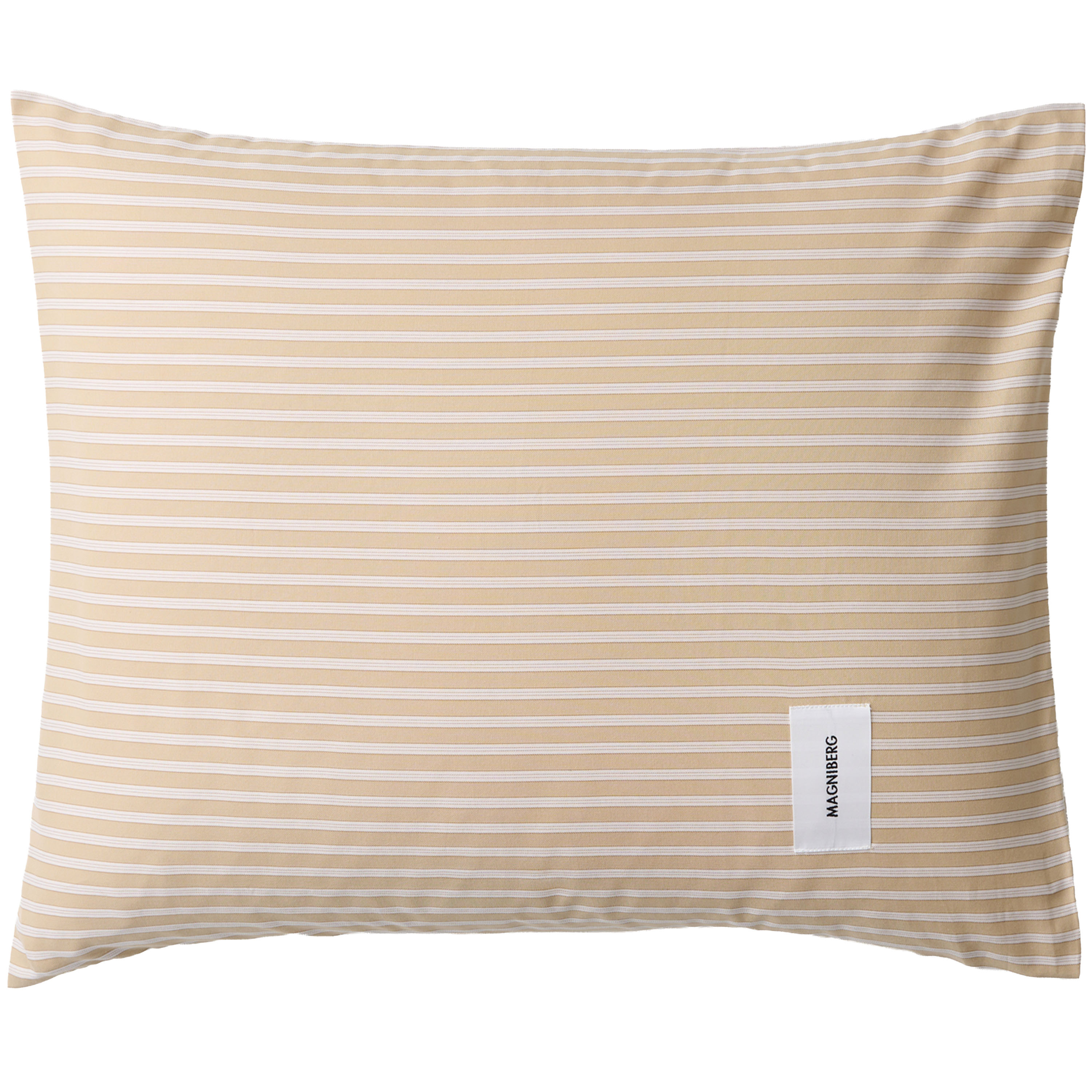 Wall Street Oxford Tyynyliina Stripe Medium Beige 50x90