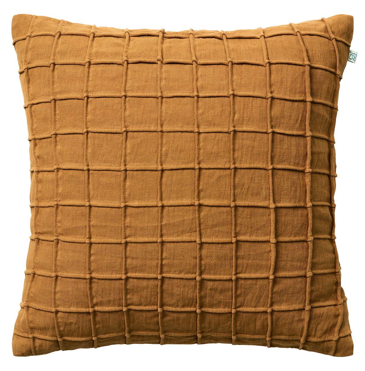 Chhatwal & Jonsson - Jammu Kuddfodral Linen Masala Yellow 50x50 - Gul