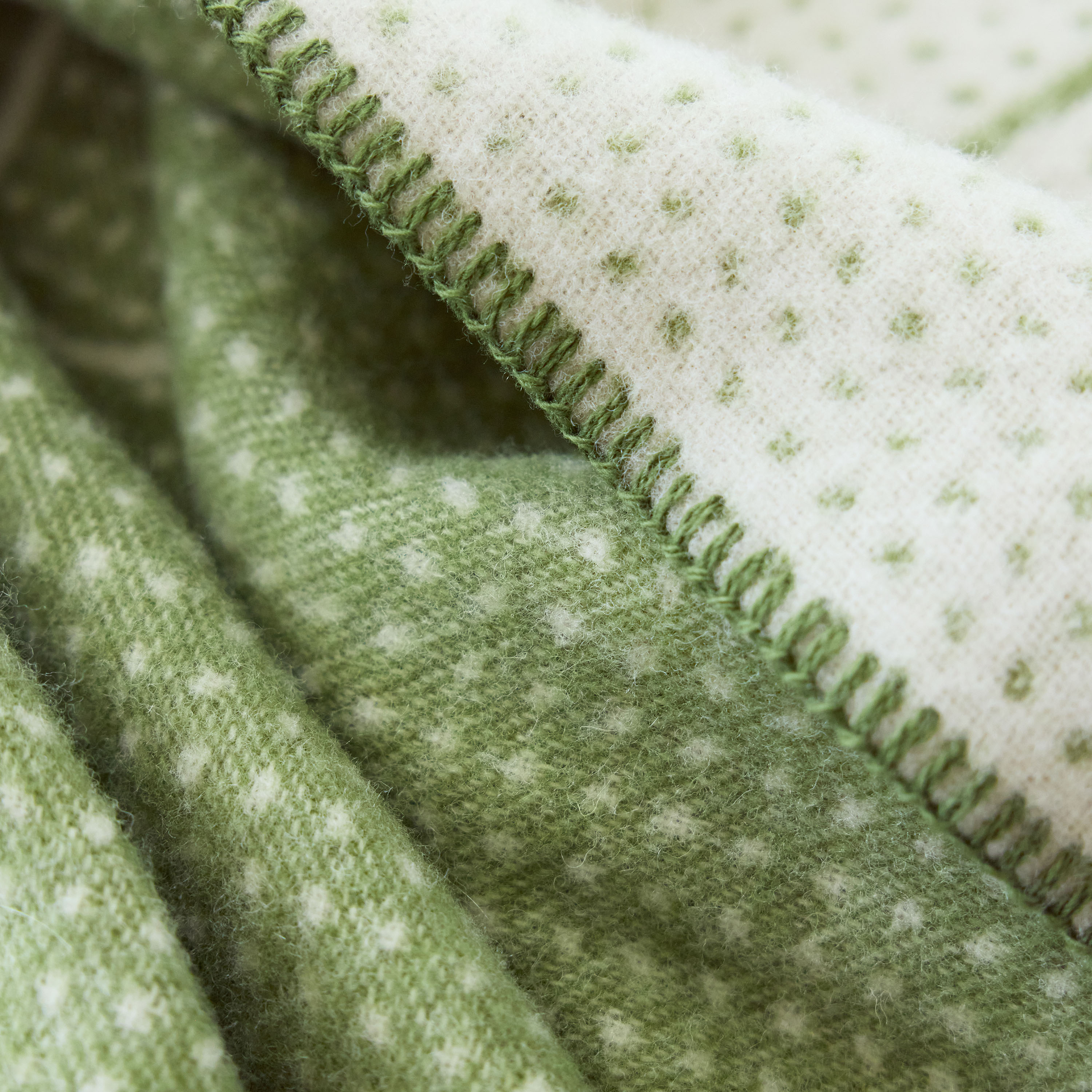 Northern Fall Pledd Grønn 130x170