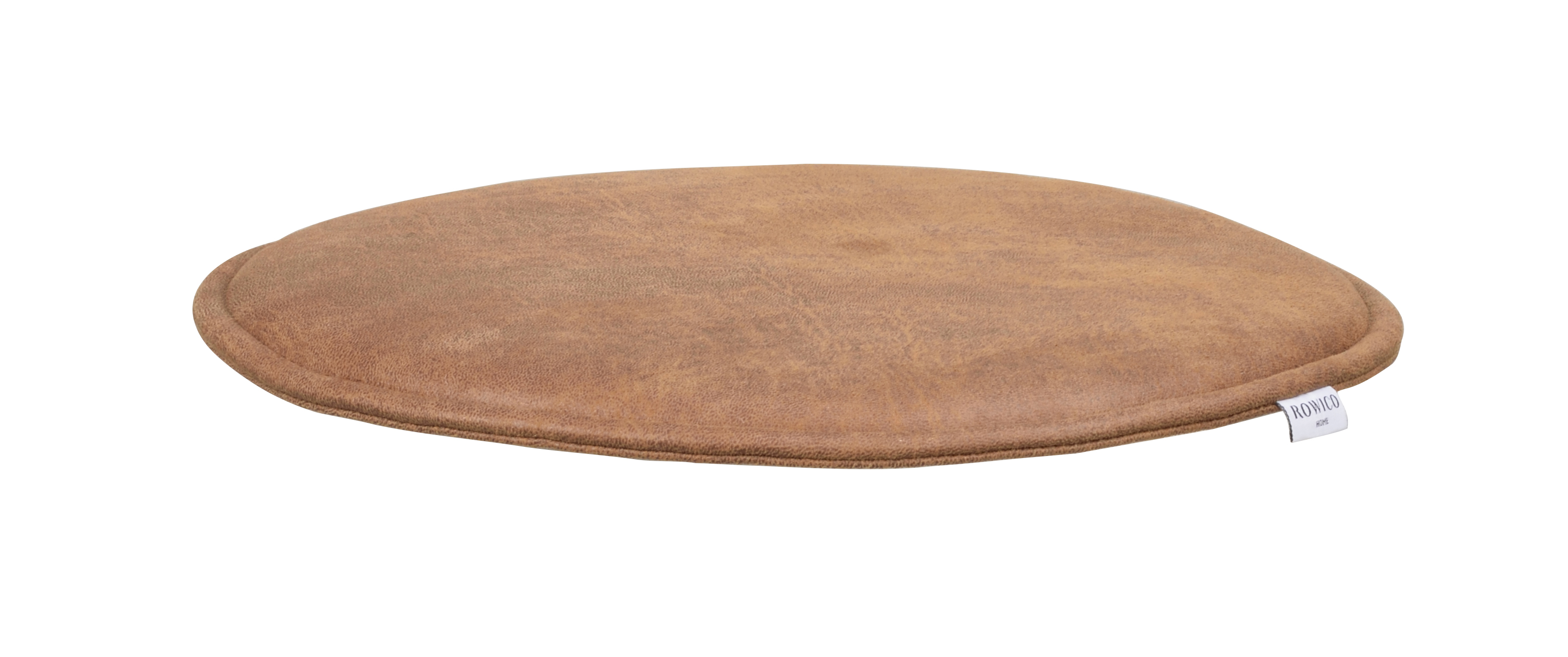 Fulton Sittdyna Rund Brun Läder/Textil Ø38