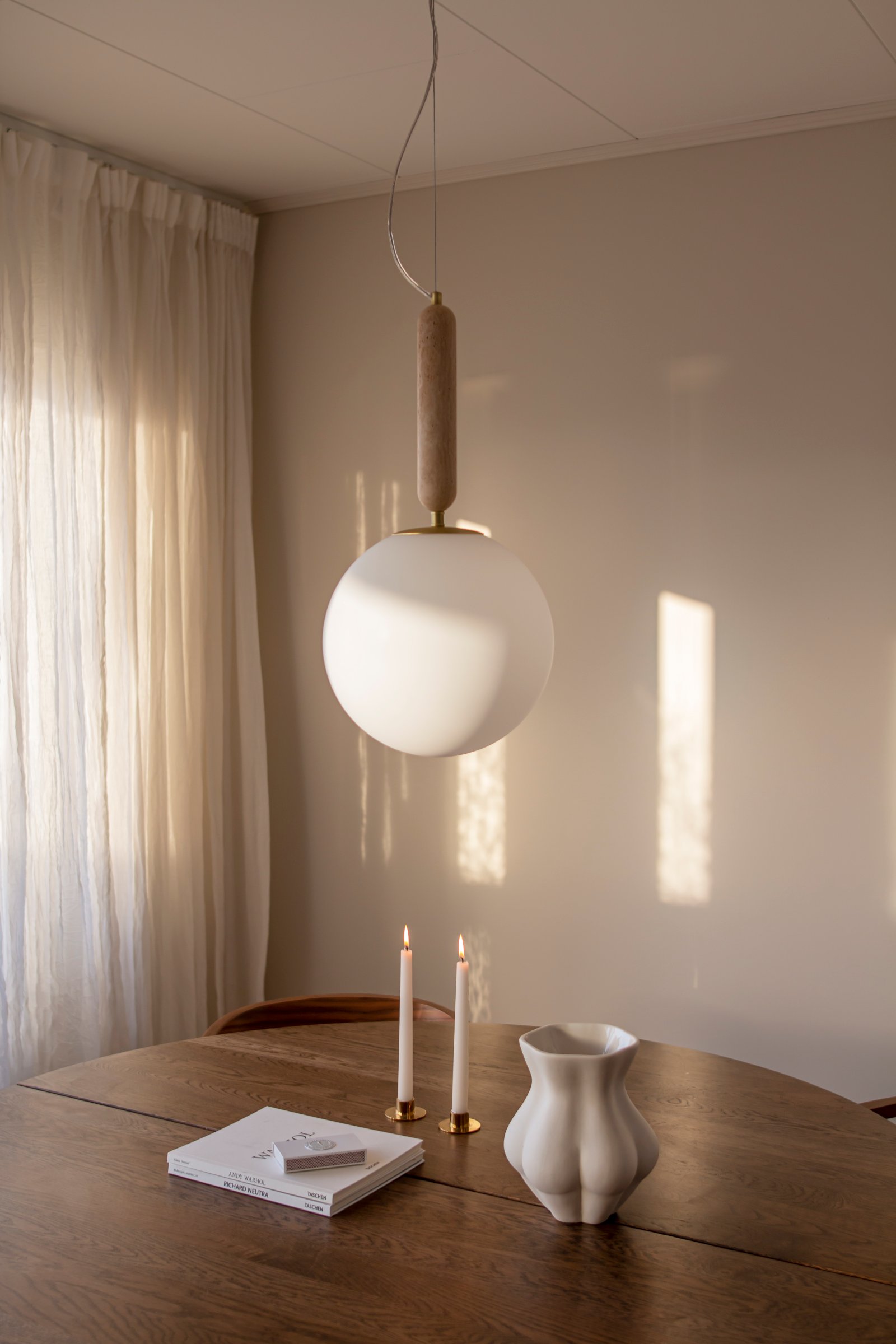 Globen Lighting Torrano Taklampa Beige/Vit 30