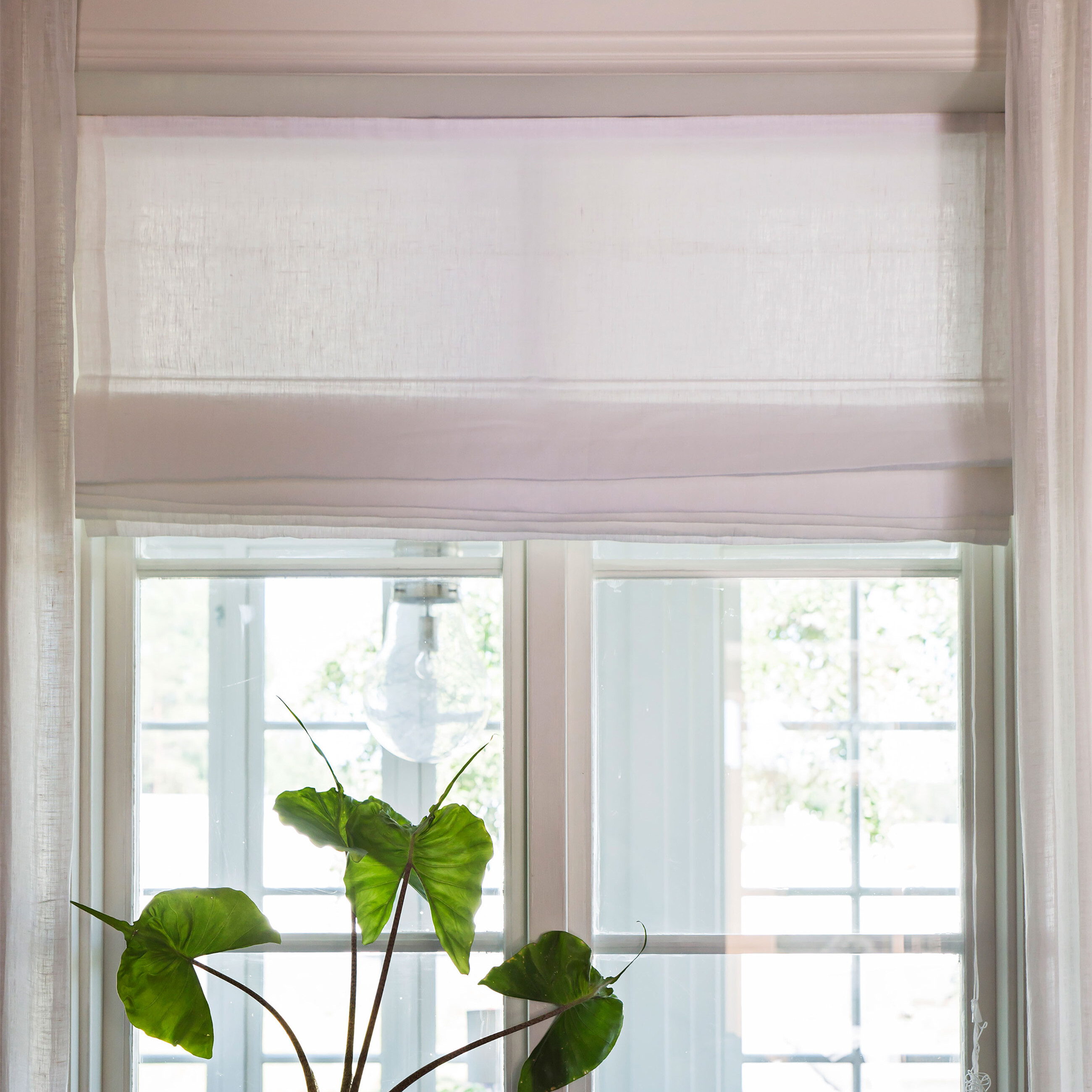 Himla Sunday Hissgardin Linne White 140cm