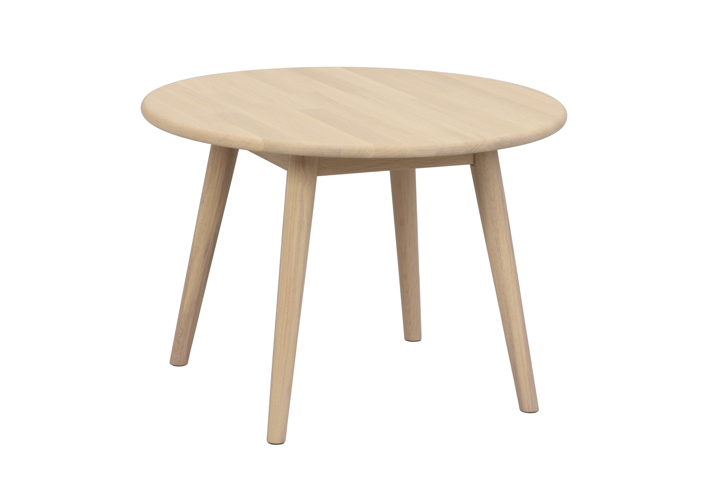 Rowico Home - Tompkins Couchtisch Weißpigmentiert Ø60