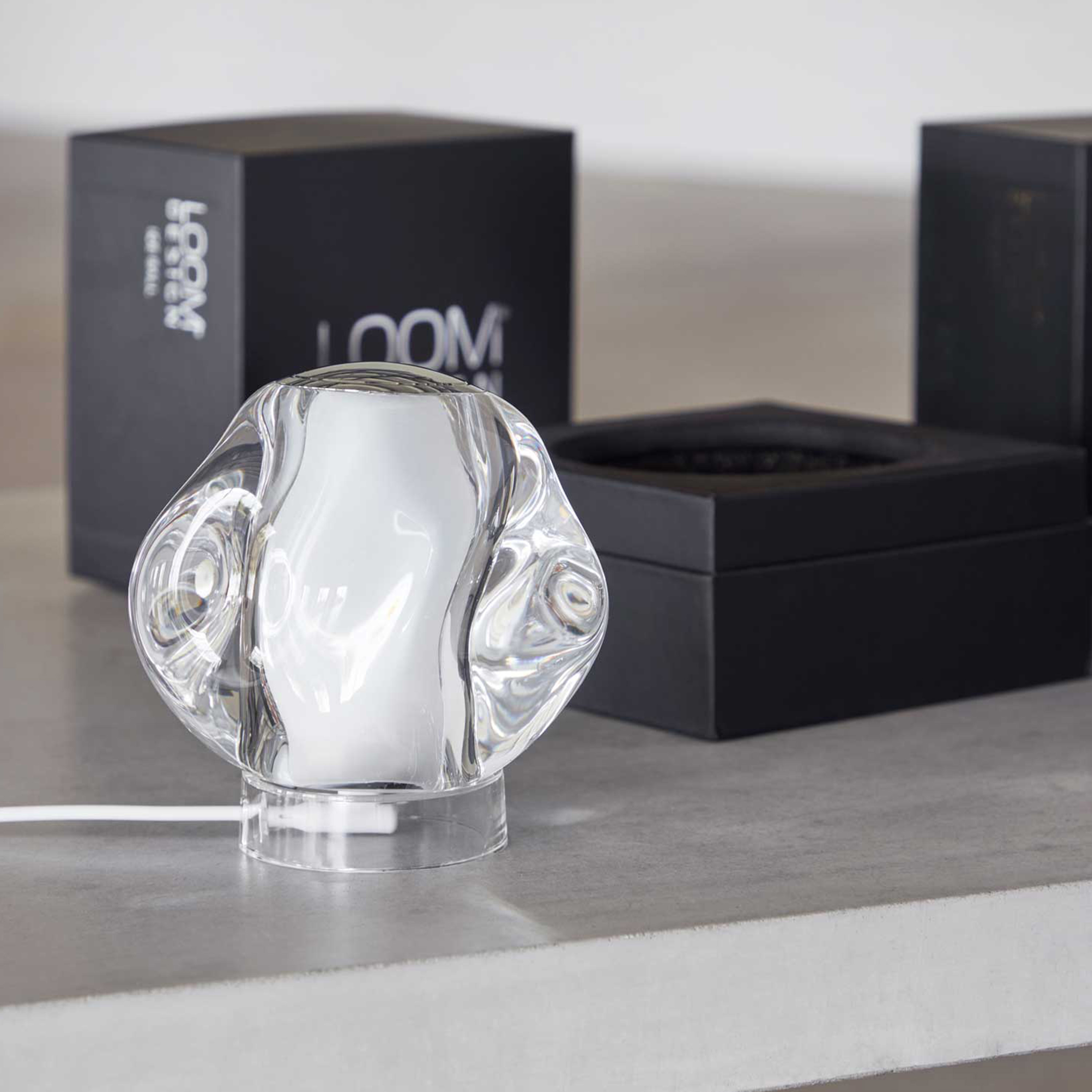 LOOM Design Ice Ball Portabel Bordlampe Chrome