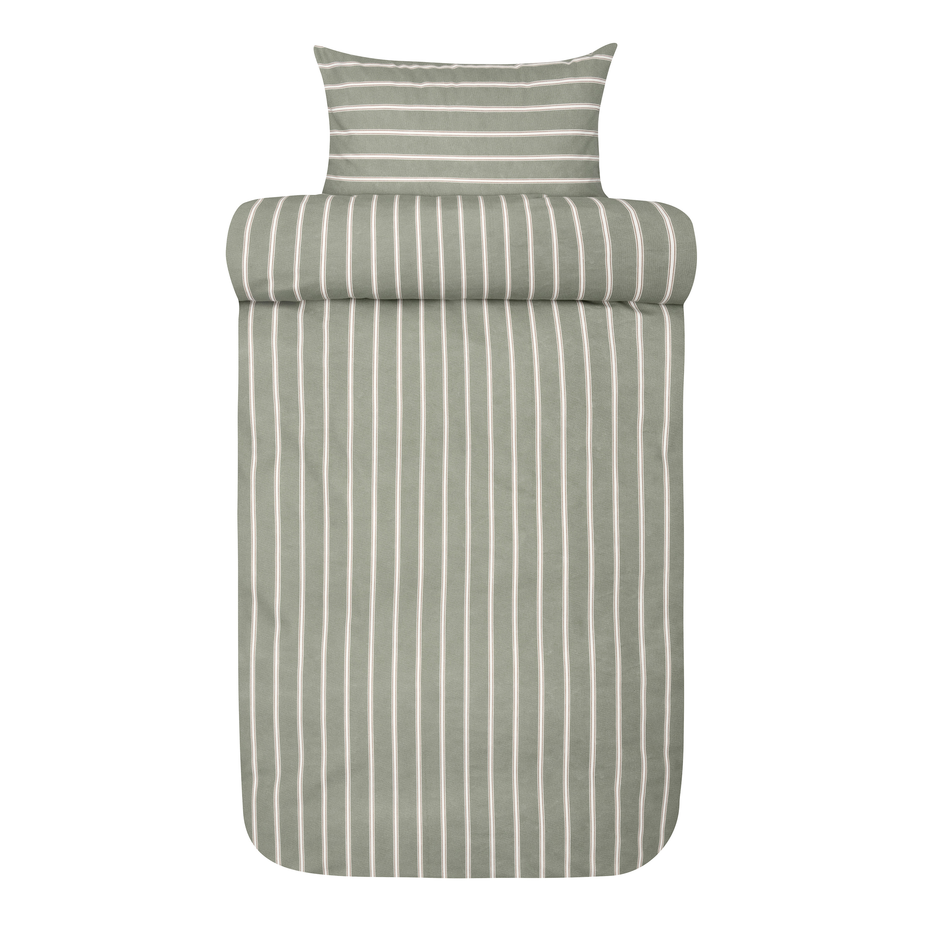 Henning 2-del Påslakanset Flanell Grön