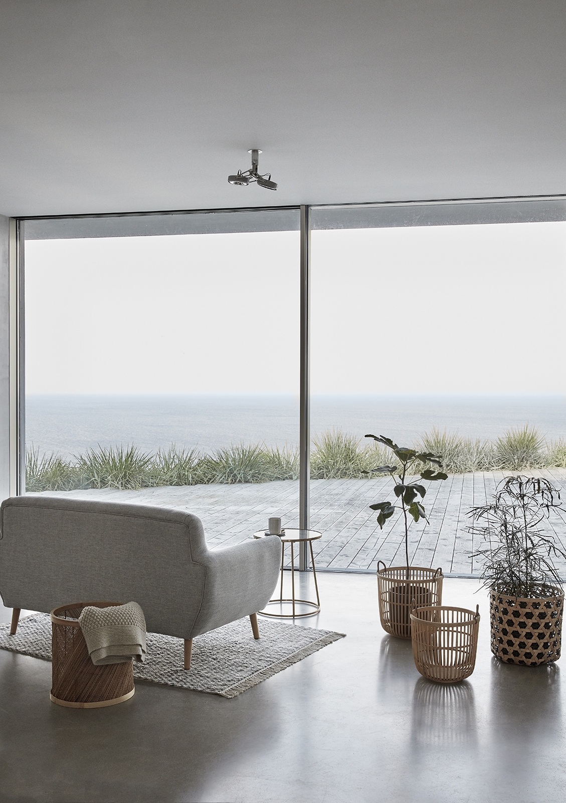 Hübsch Hickory Korb 2er-Pack