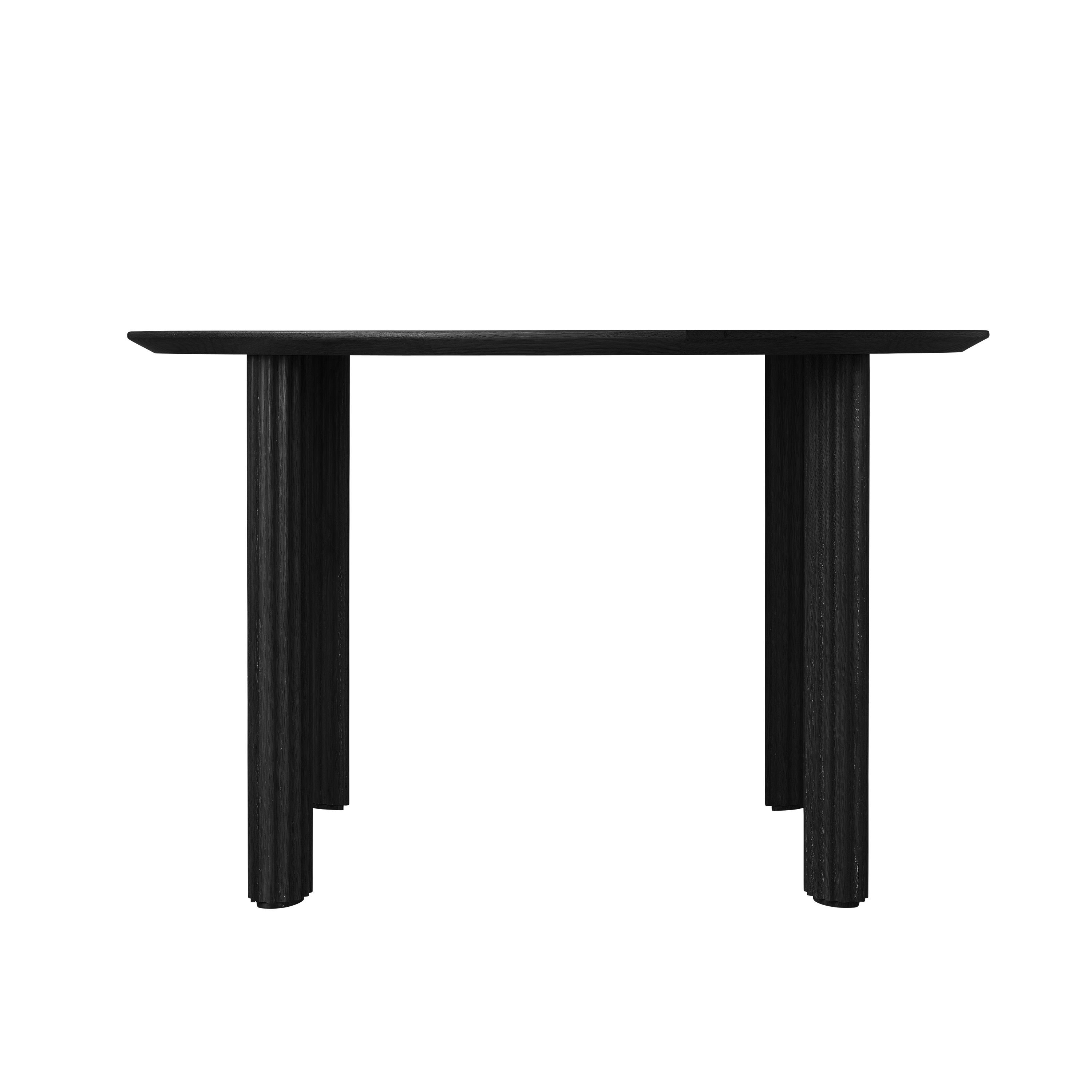 Umage Comfort Circle Spisebord Black Oak Ø 120