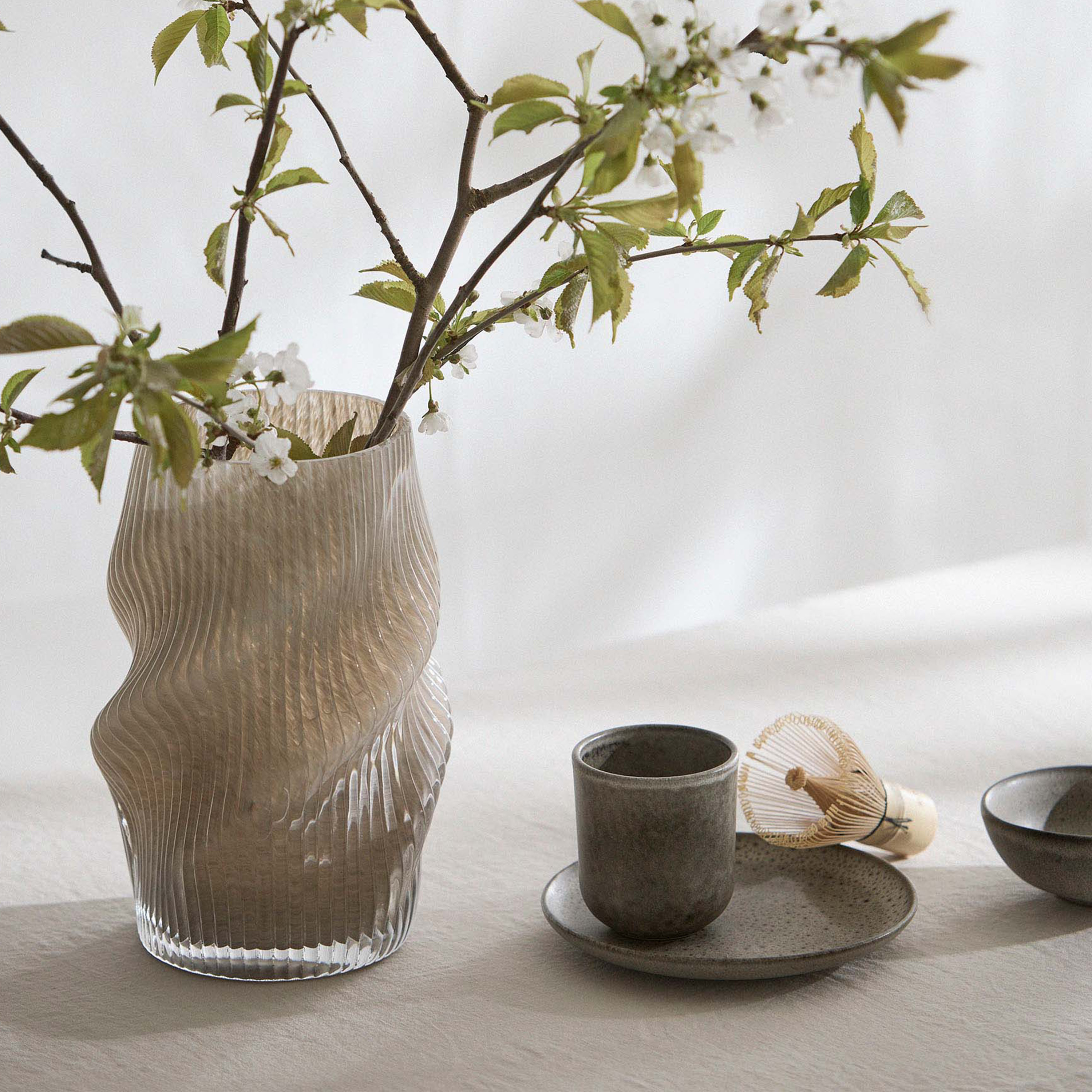 Tell me more Fano Vas Taupe 35cm