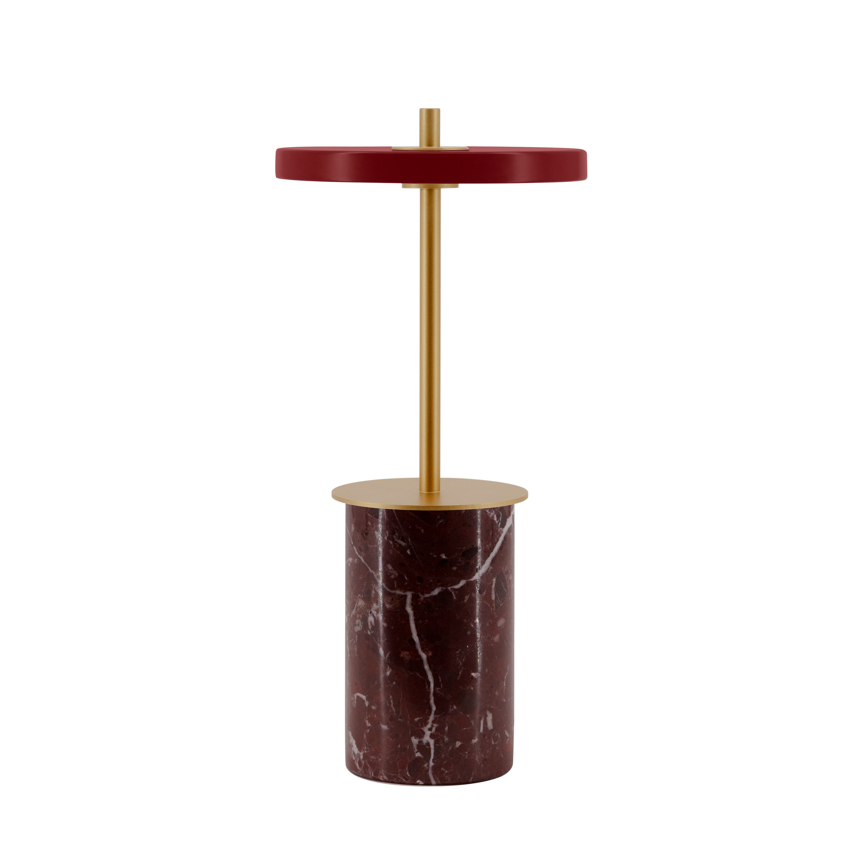 Asteria Move Mini Portabel Bordslampa Red Marble