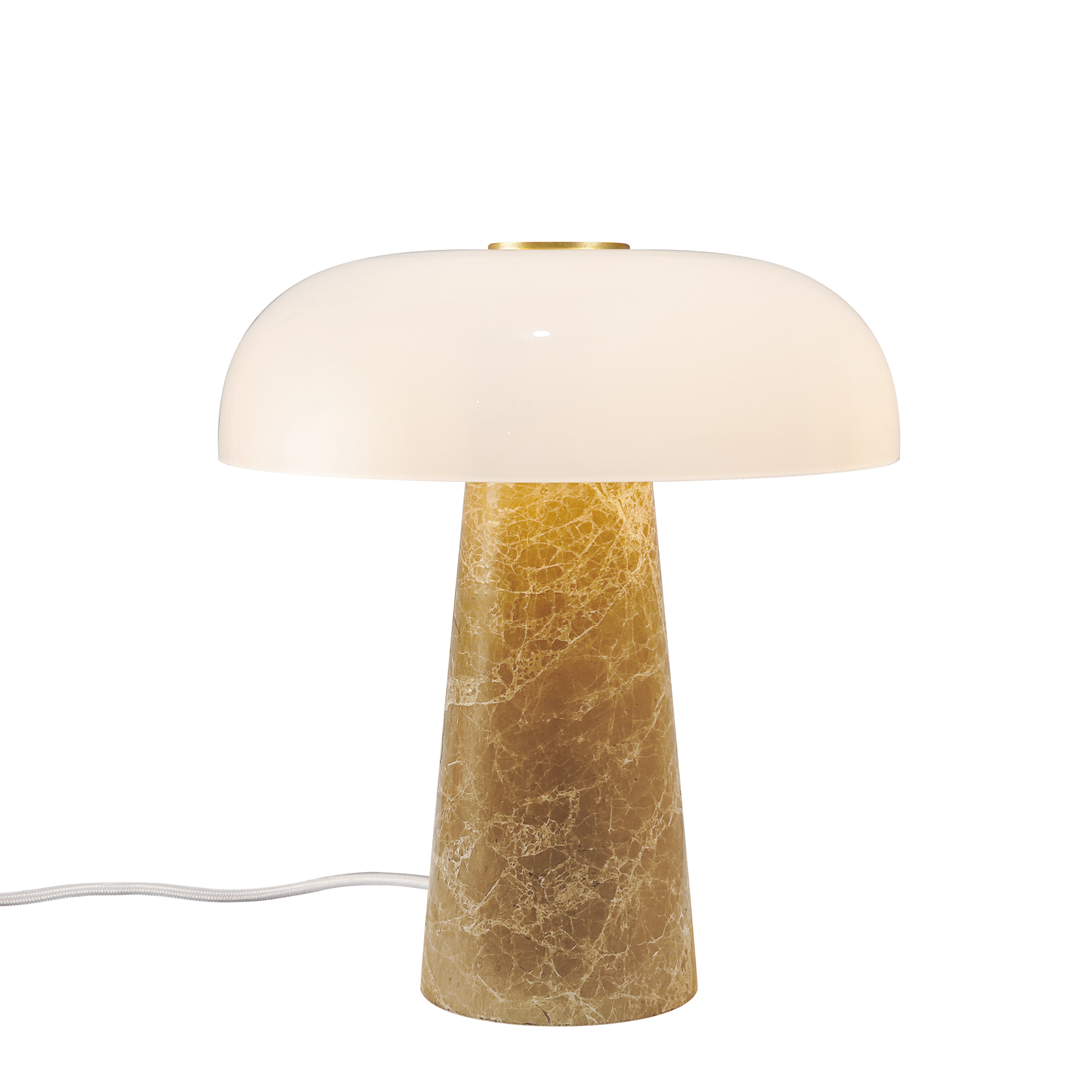 Design For The People Glossy Mini Tischlampe Beige 24cm