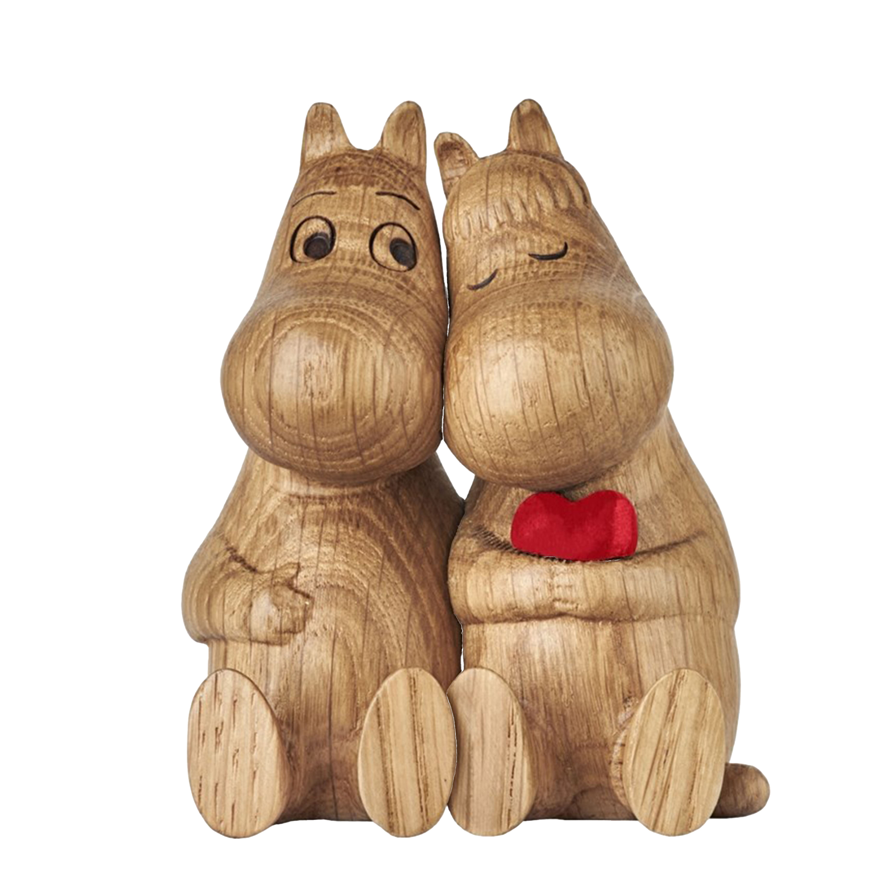 Mummitroll Tredekorasjon Klem 10cm