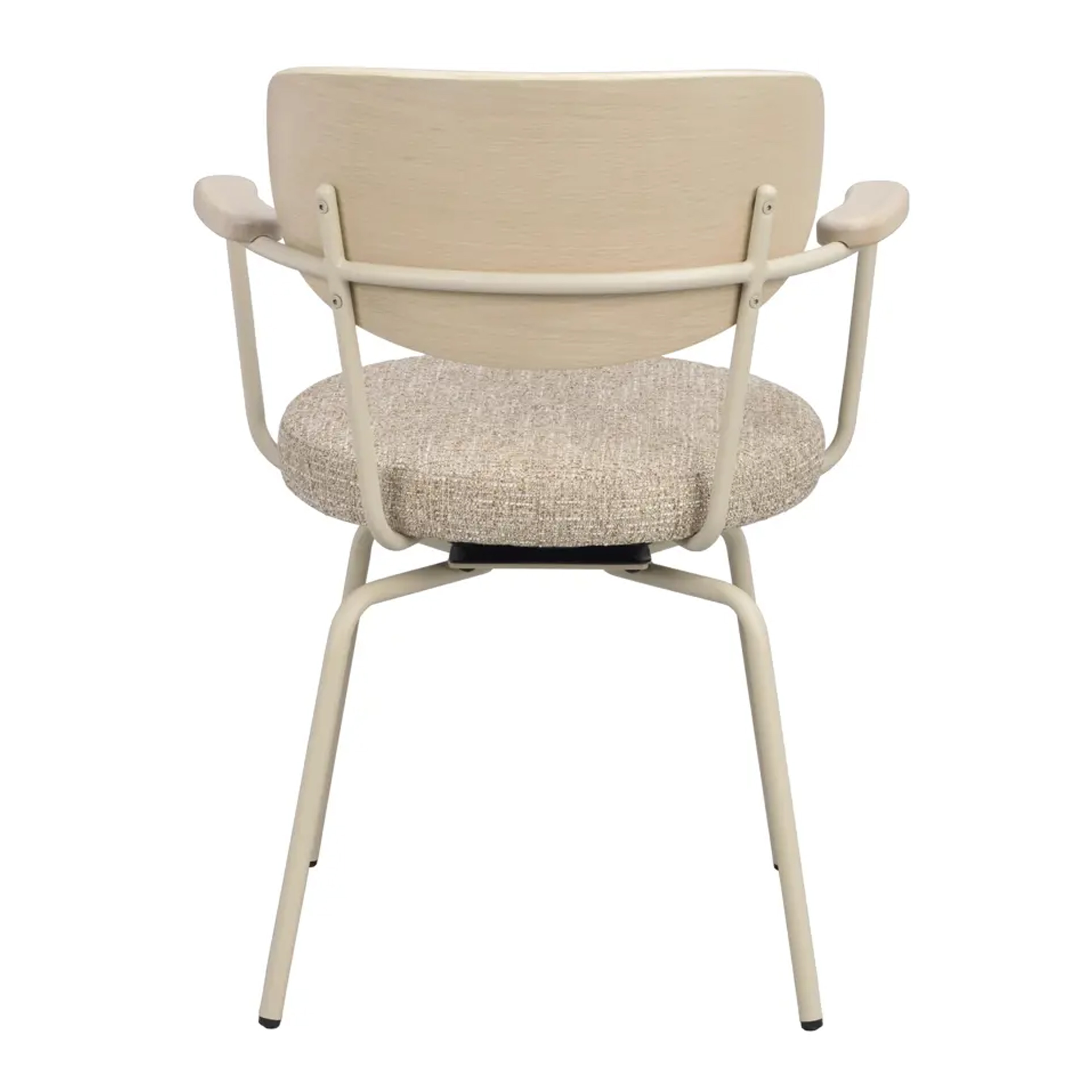 Rowico Home Merrick Snurr Karmstol Mörkbeige/Vitpigment