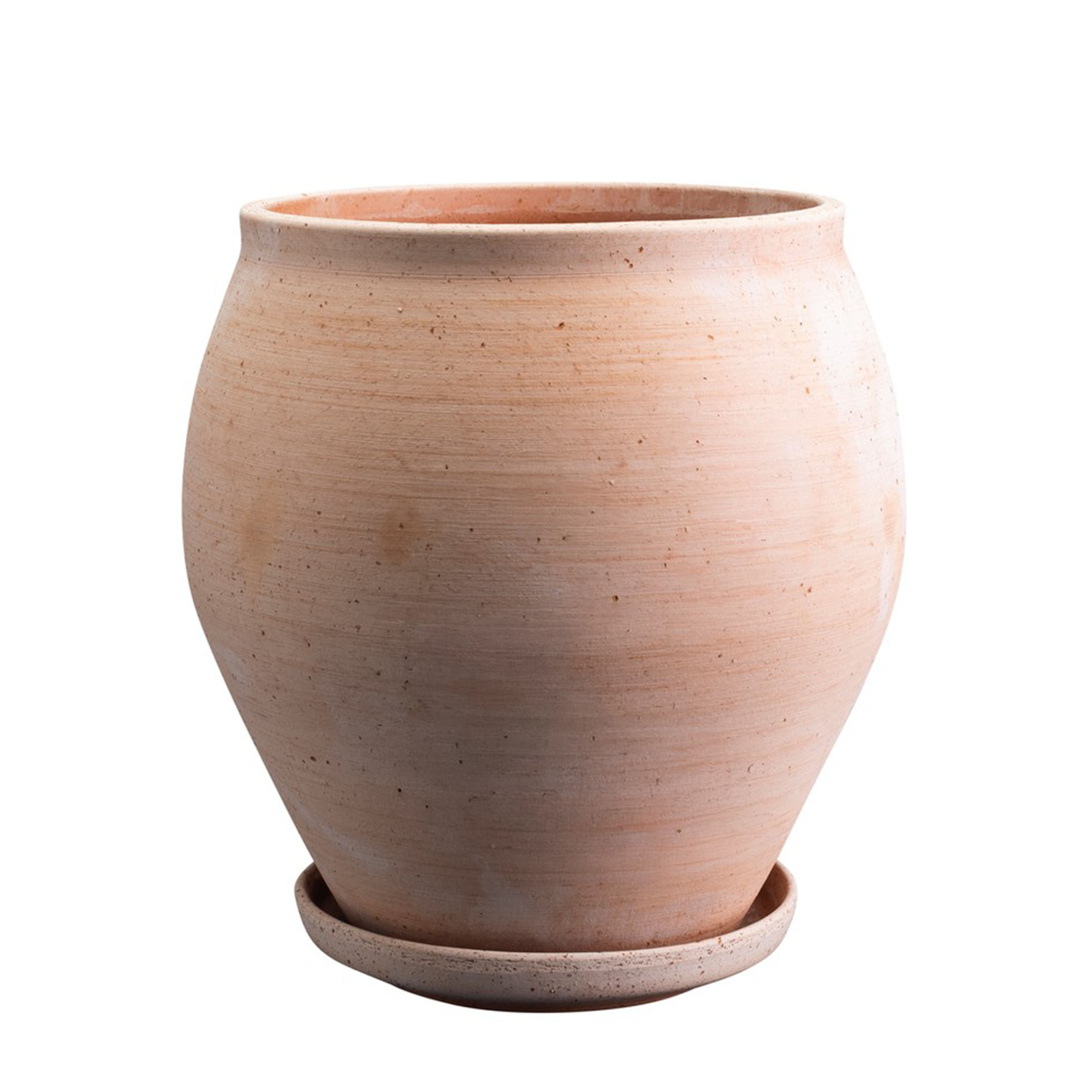 Delphi Ruukku aluslautasella Raw Rosa Ø26