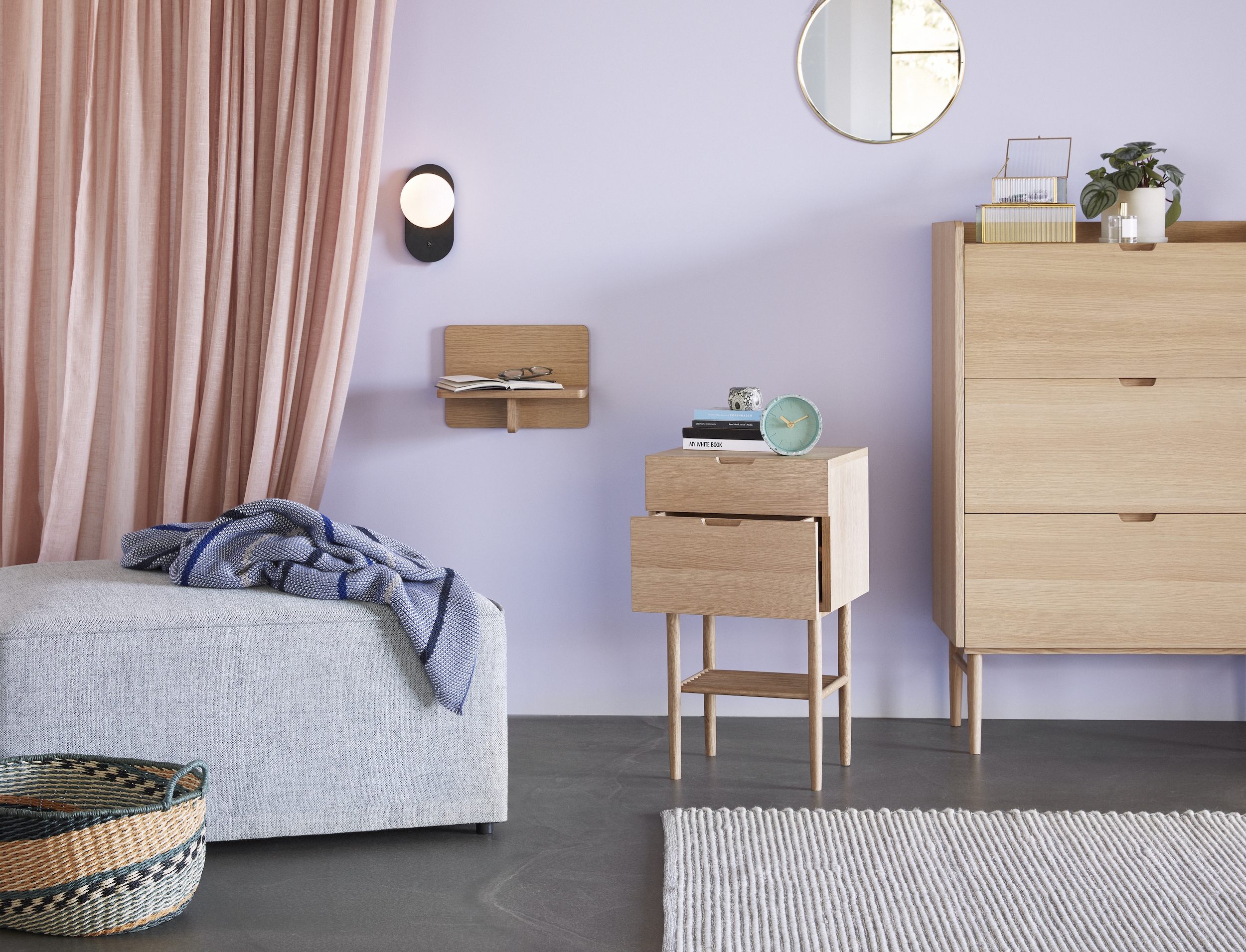 Hübsch Hide Kommode FSC 120cm