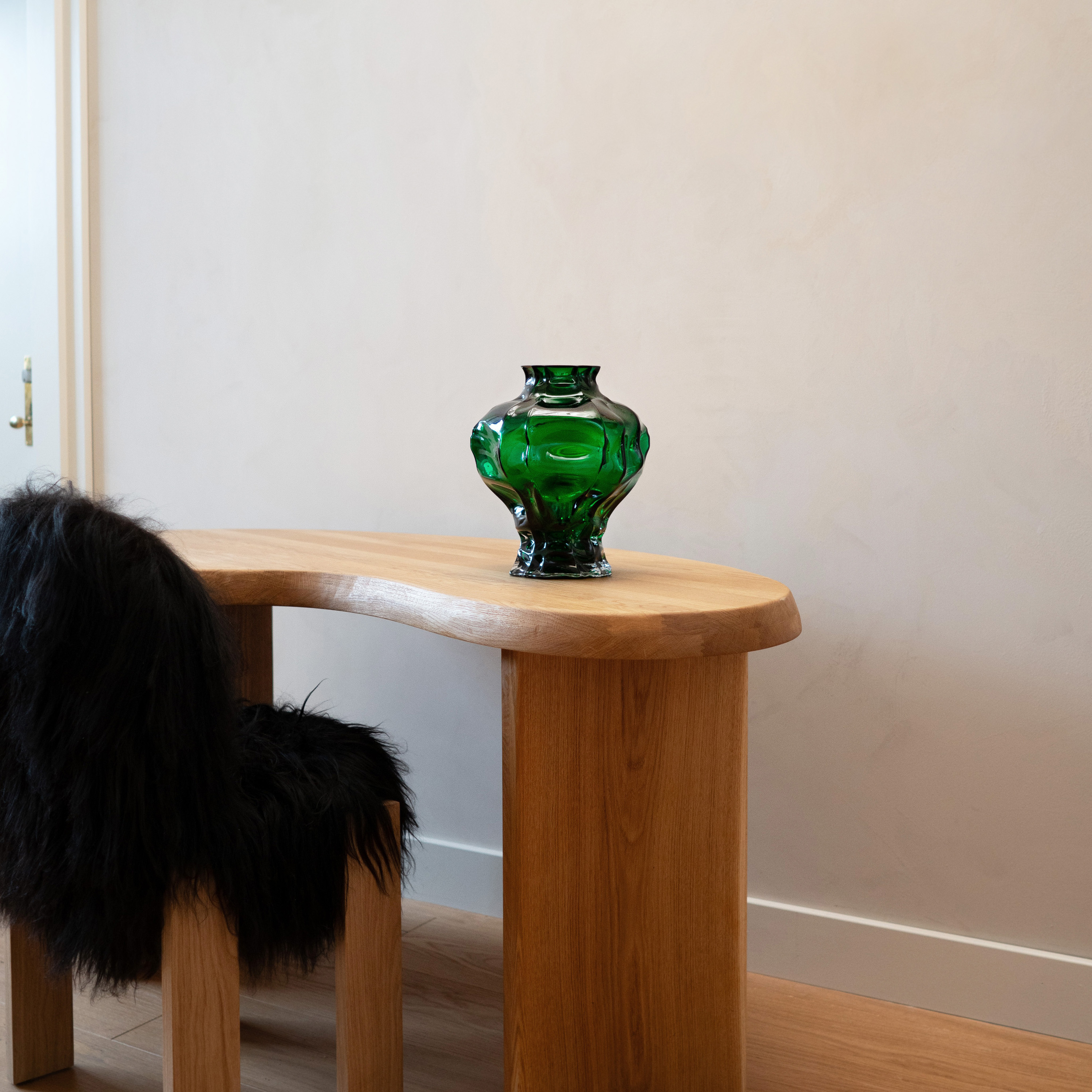 Hein Studio Ammonit Maljakko Green Large