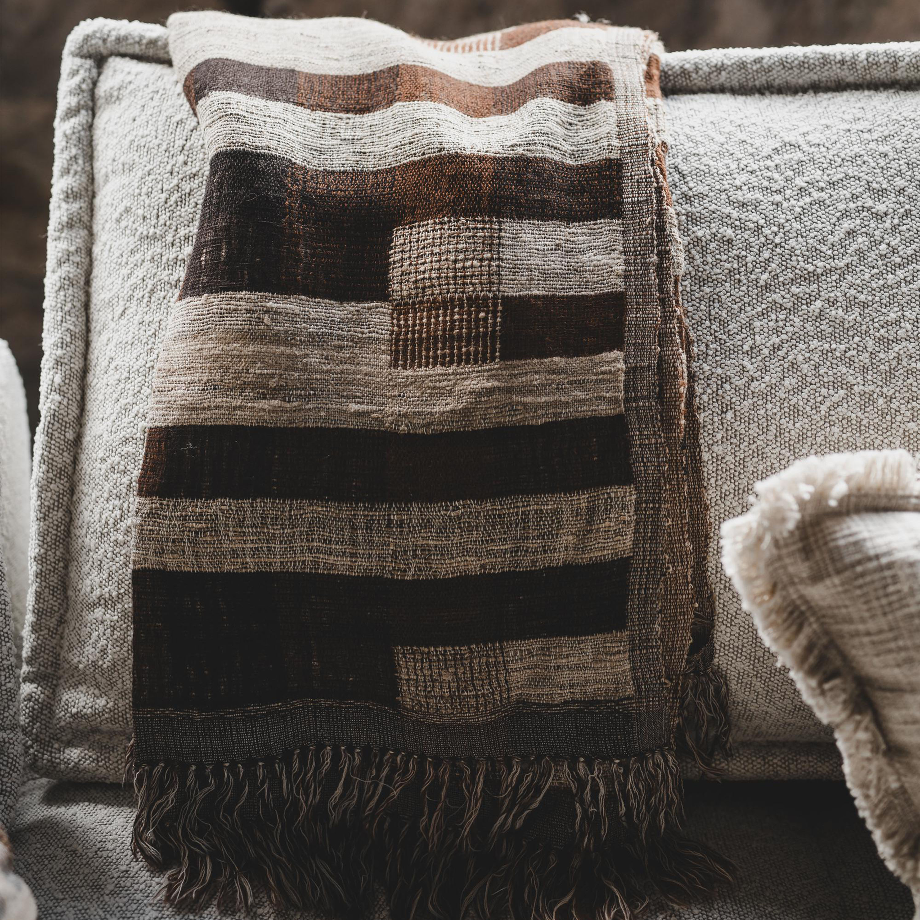 Jakobsdals Angeline Pläd Rust 170x130