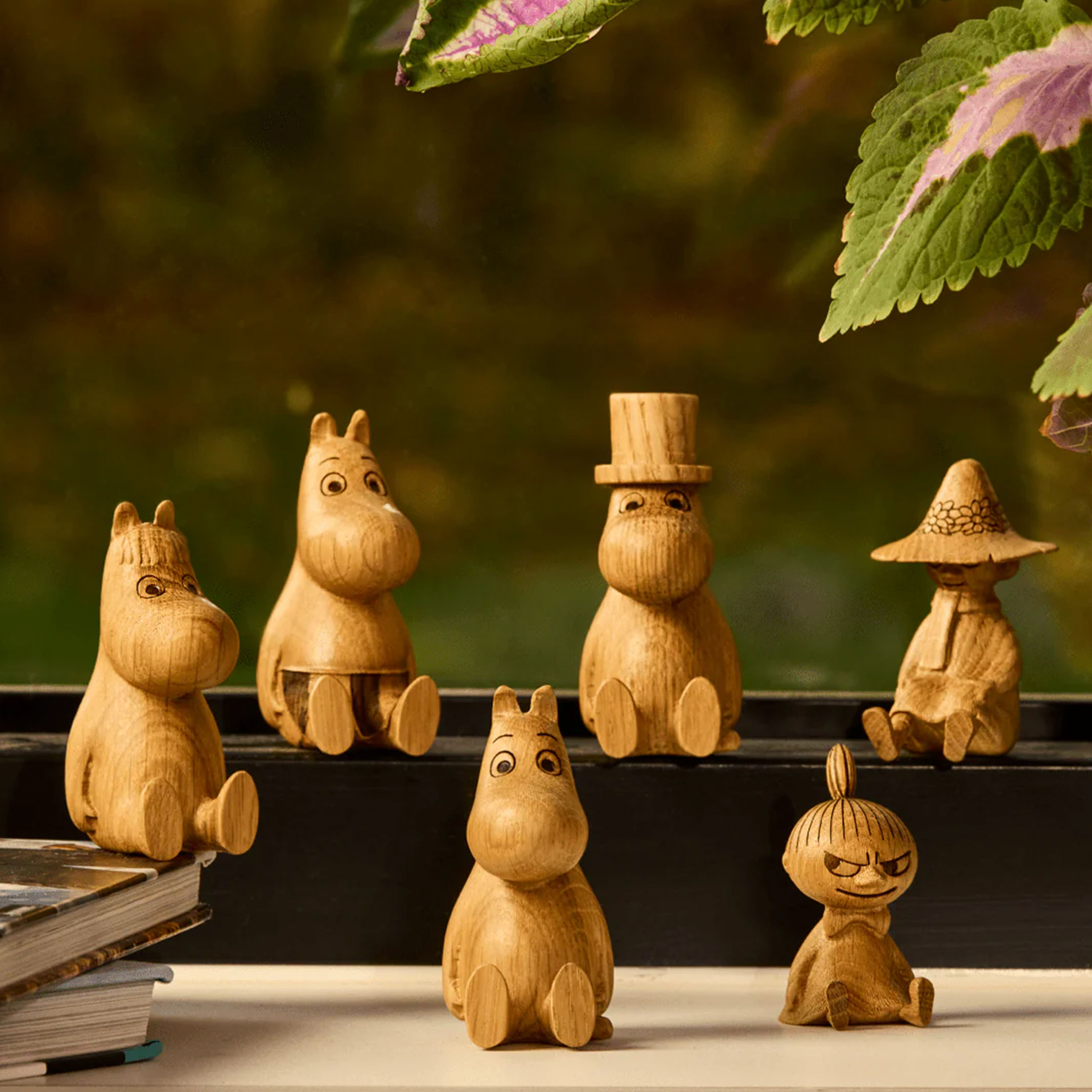 Dsignhouse x Moomin Mumin Holzdekoration Snorkfräulein Eiche Small