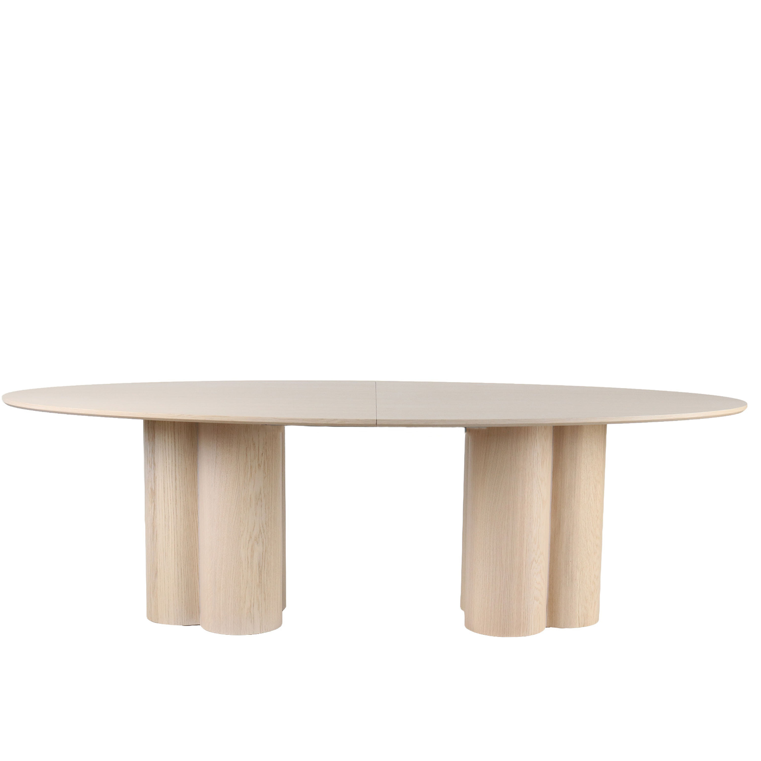 Laura Spisebord Hvitoljet Eik 240+50