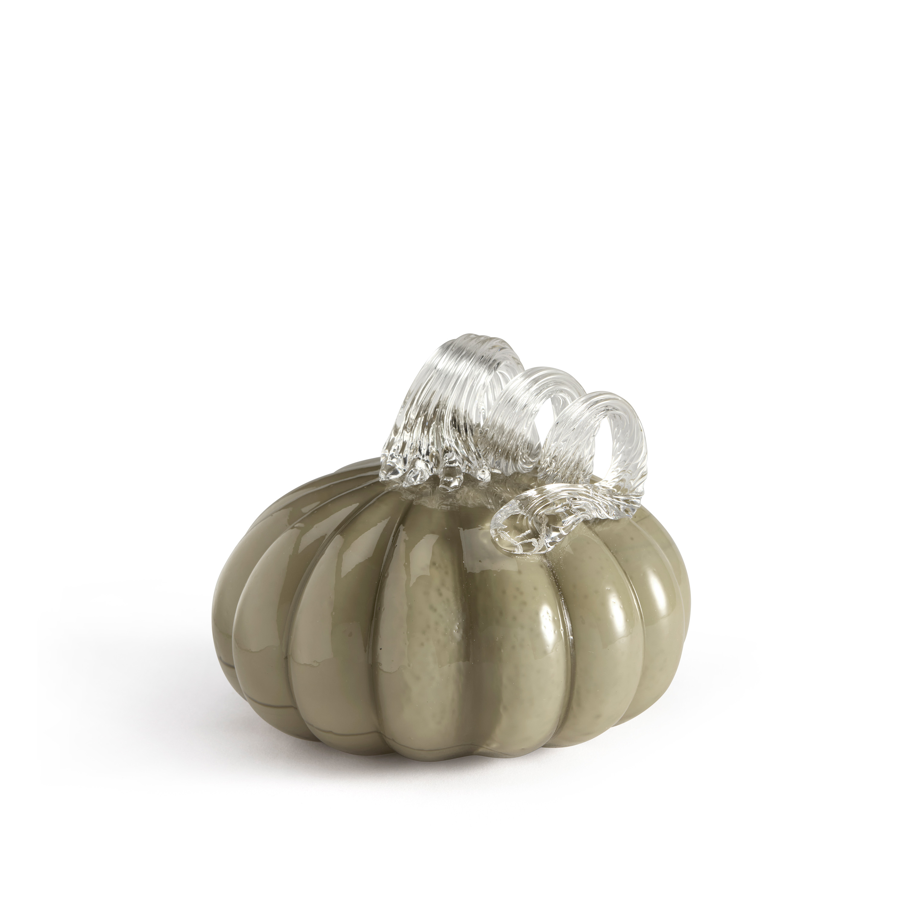 Pumpkin Dekoration Khaki 10cm