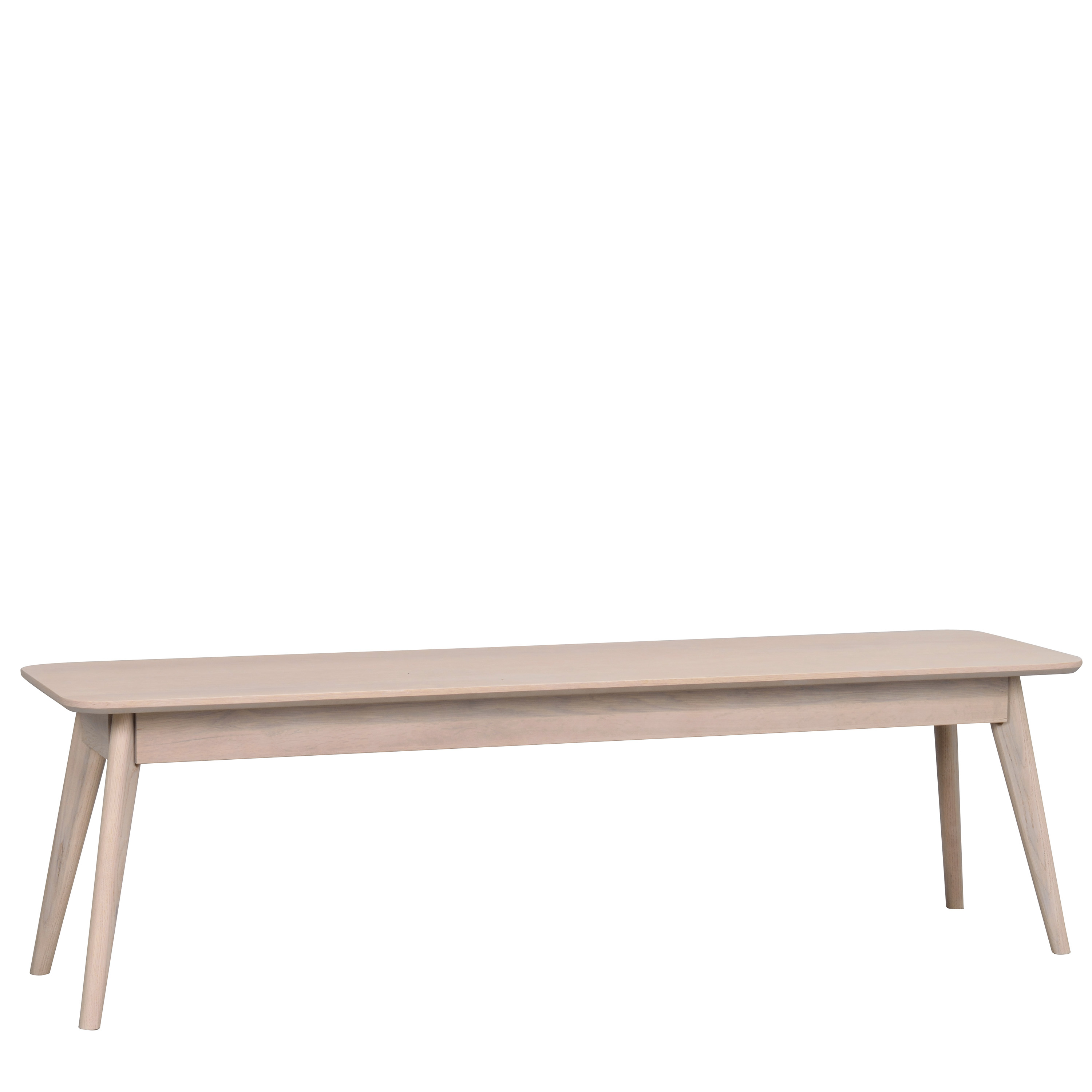 Yumi Sittbänk Vitpigmenterad 155cm