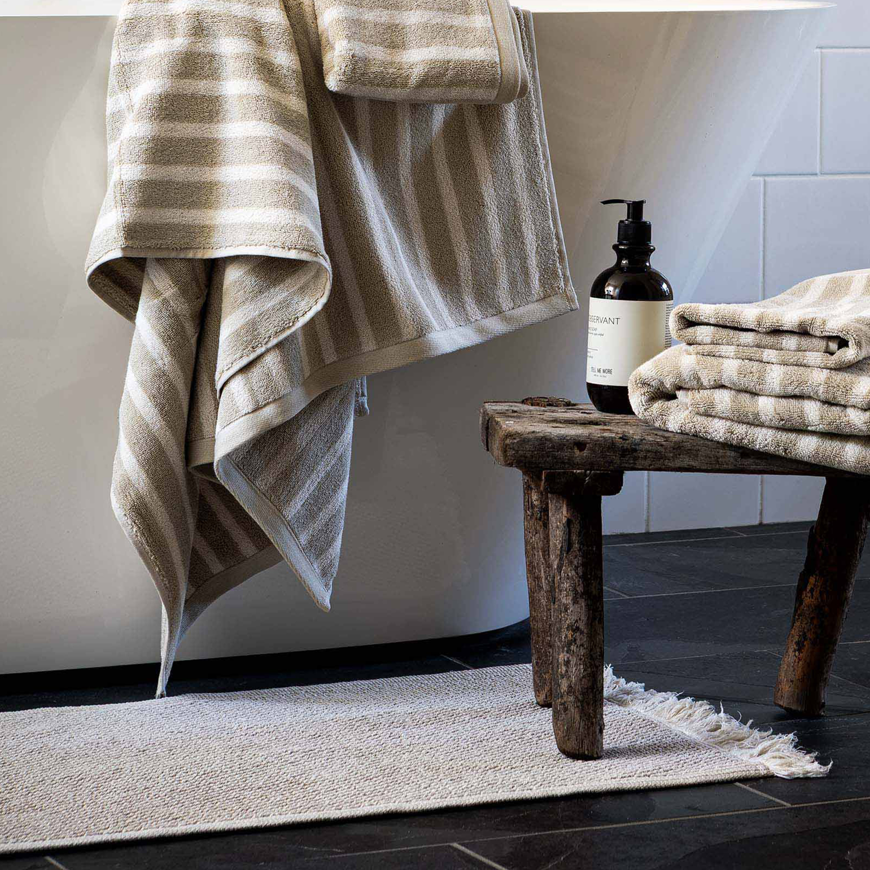 Tell me more Ellie Kylpyhuonematto Beige 50x70